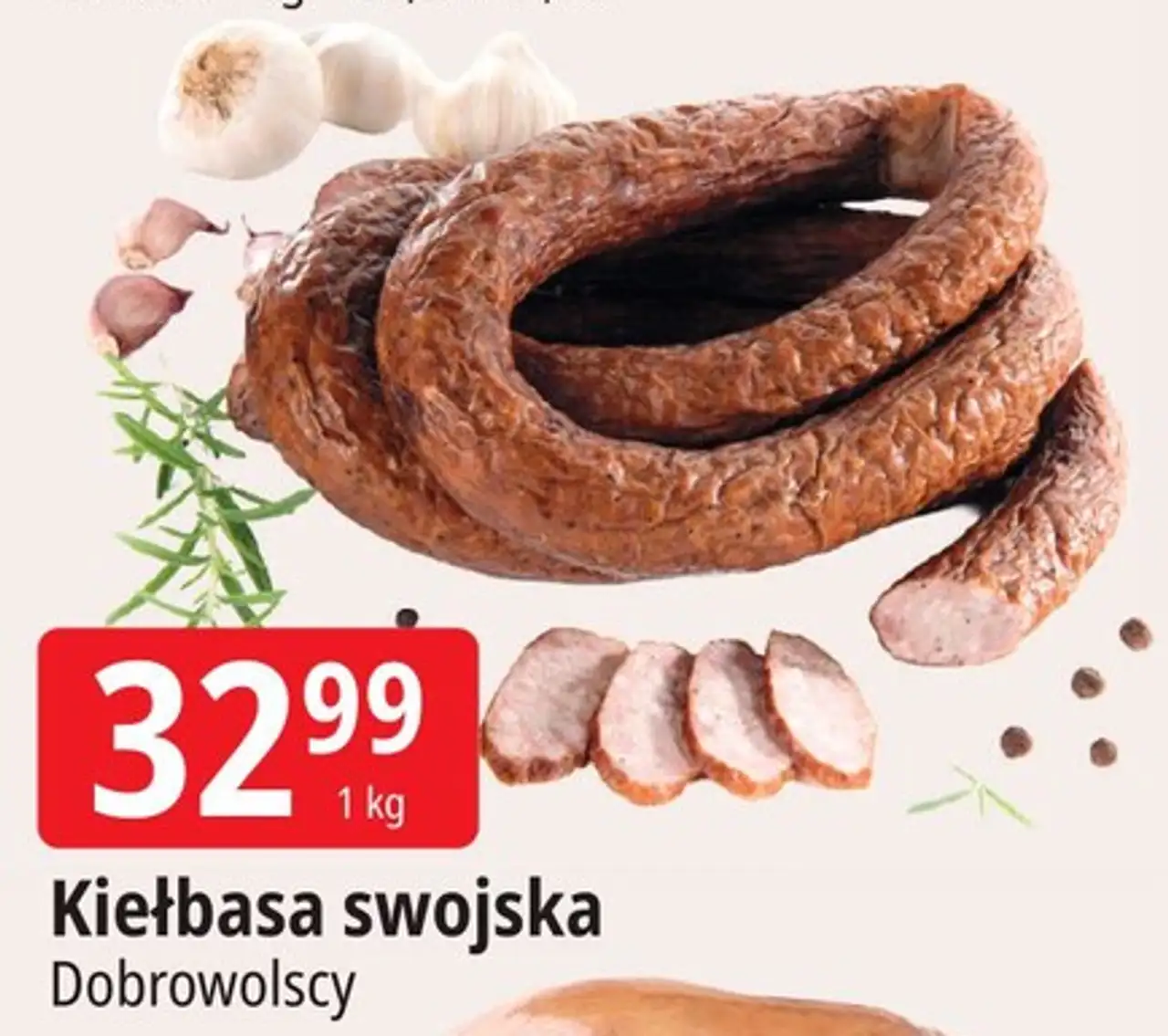 Kiełbasa swojska Dobrowolscy