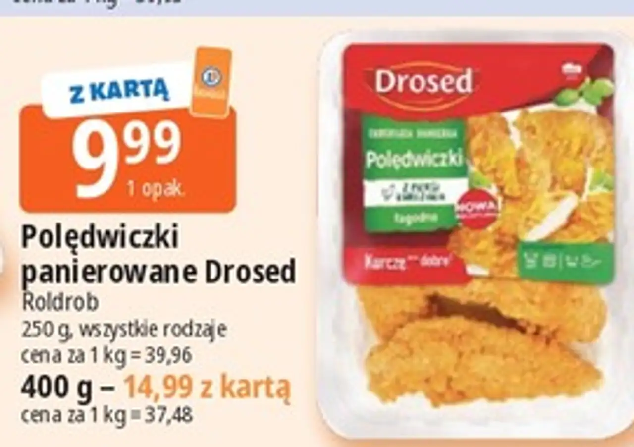 Polędwiczki panierowane Drosed Roldrob