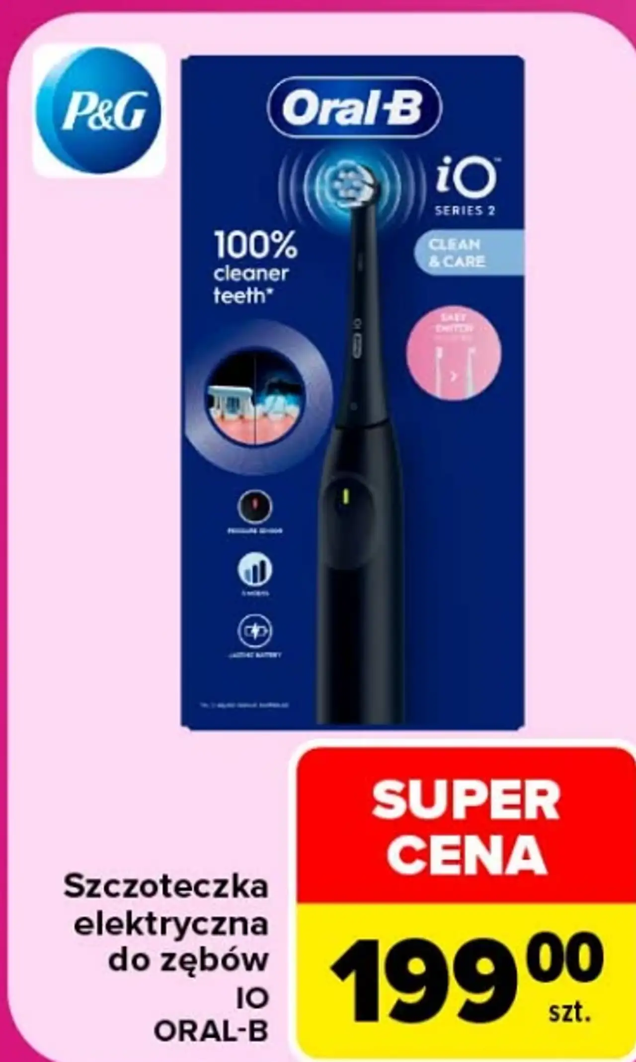 Szczoteczka elektryczna do zębów iO Oral-B