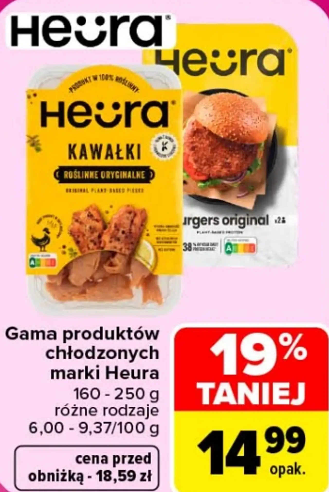 Gama produktów chłodzonych marki Heura