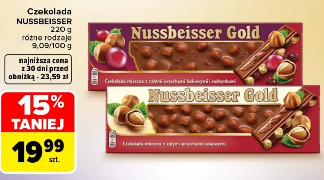 Czekolada Nussbeisser Gold