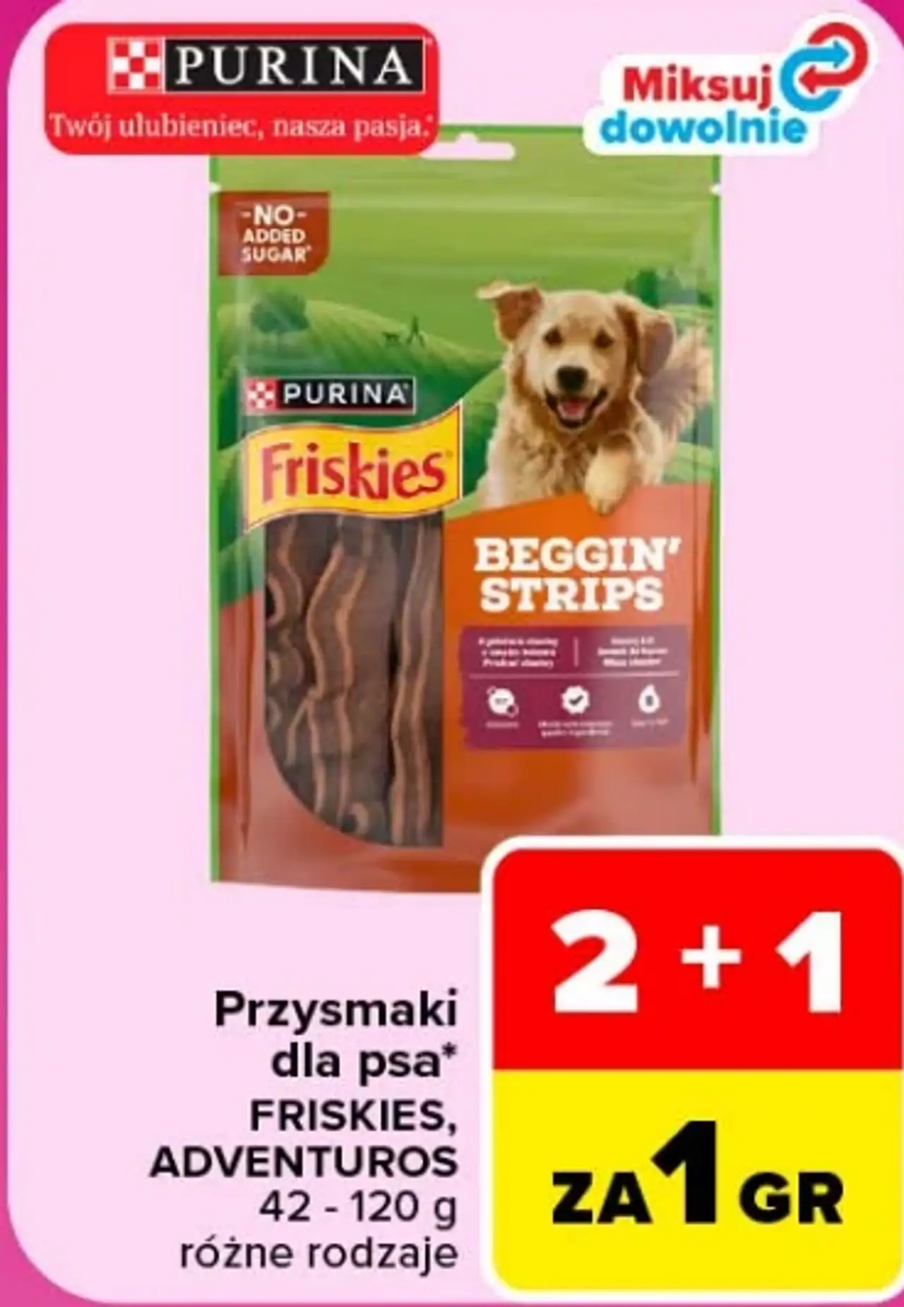 Przysmaki dla psa FRISKIES, ADVENTUROS różne rodzaje