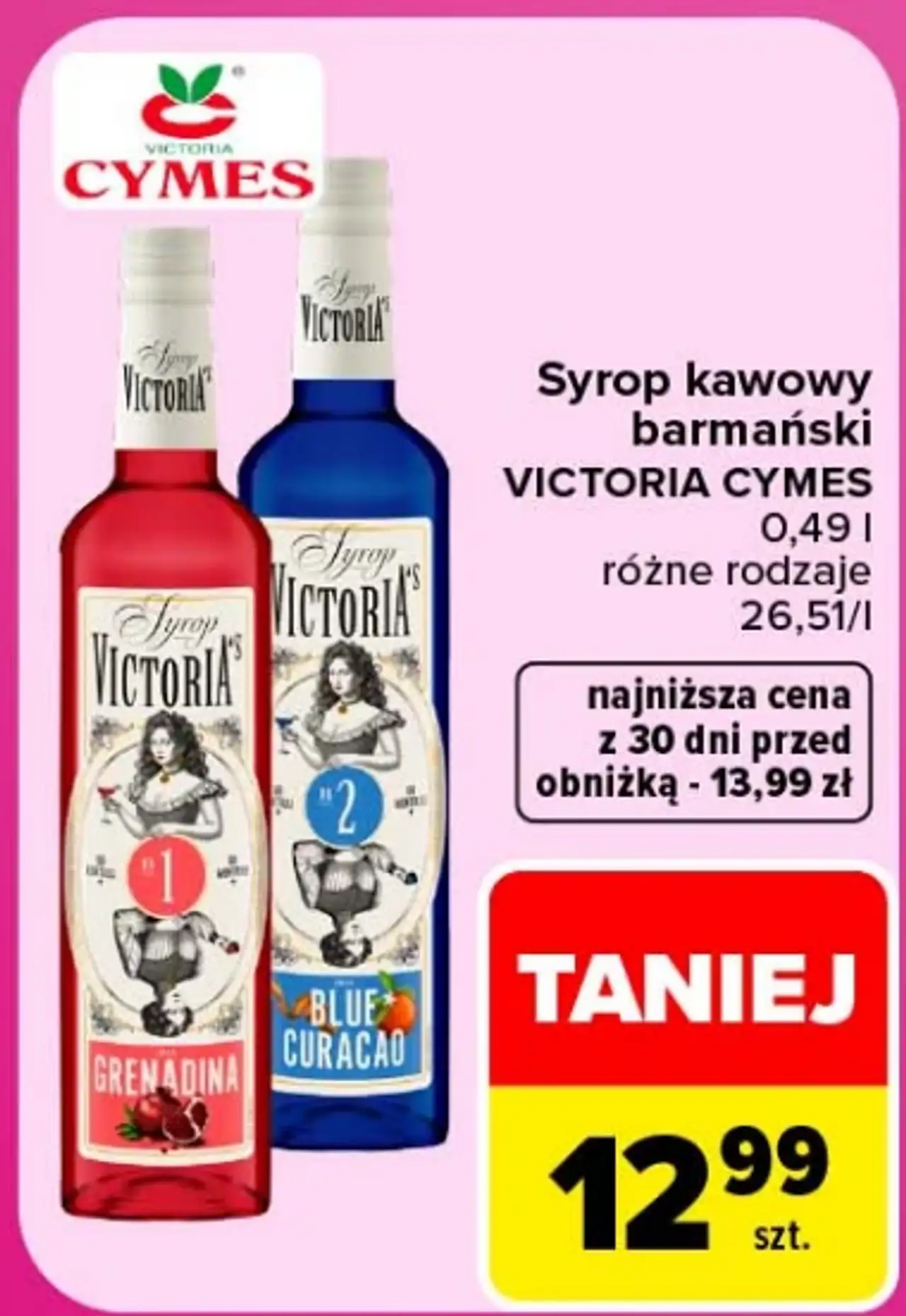 Syrop kawowy barmański Victoria Cymes