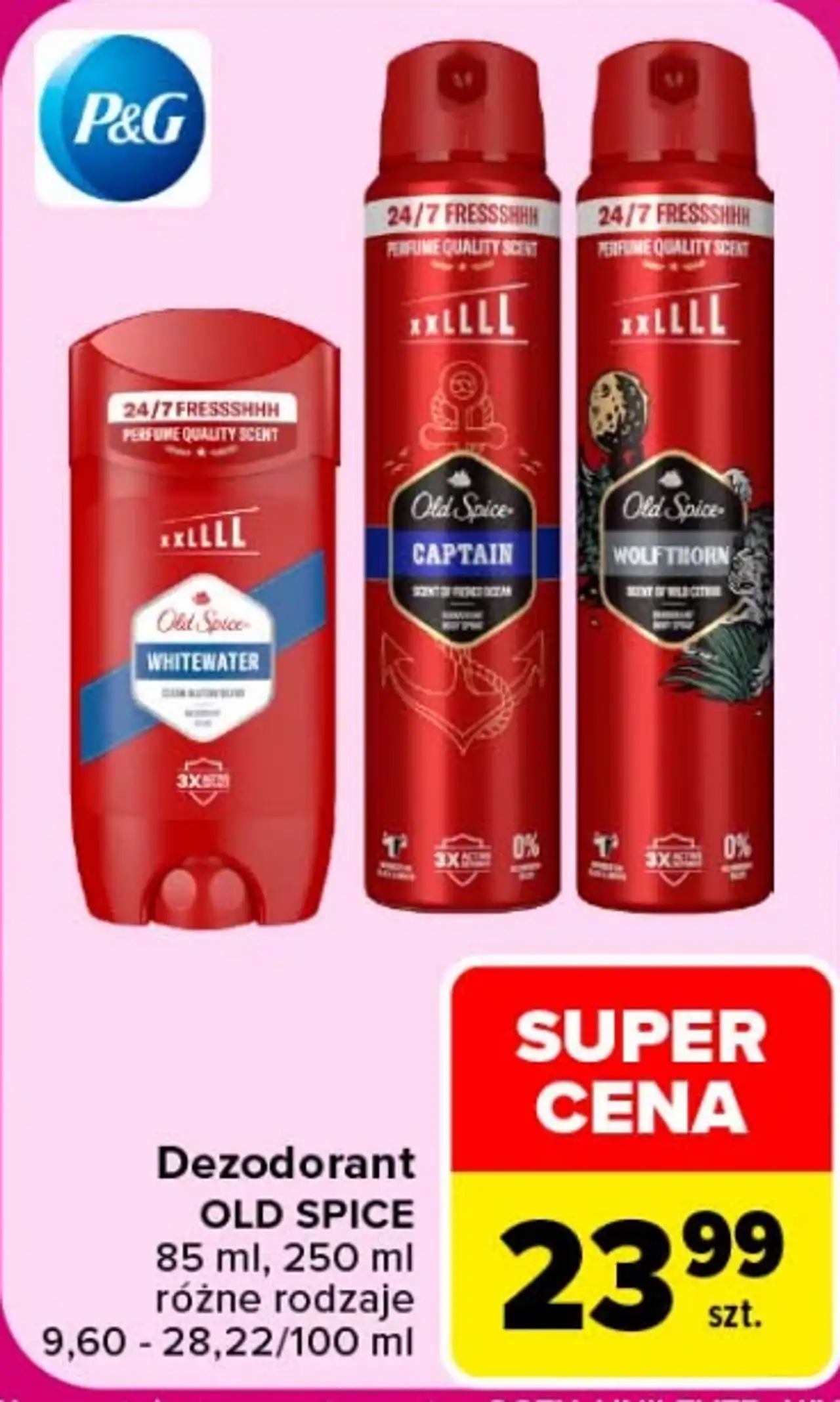 Dezodorant OLD SPICE różne rodzaje
