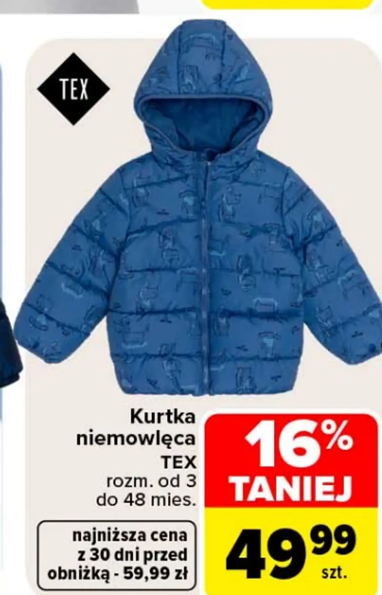 Kurtka niemowlęca TEX