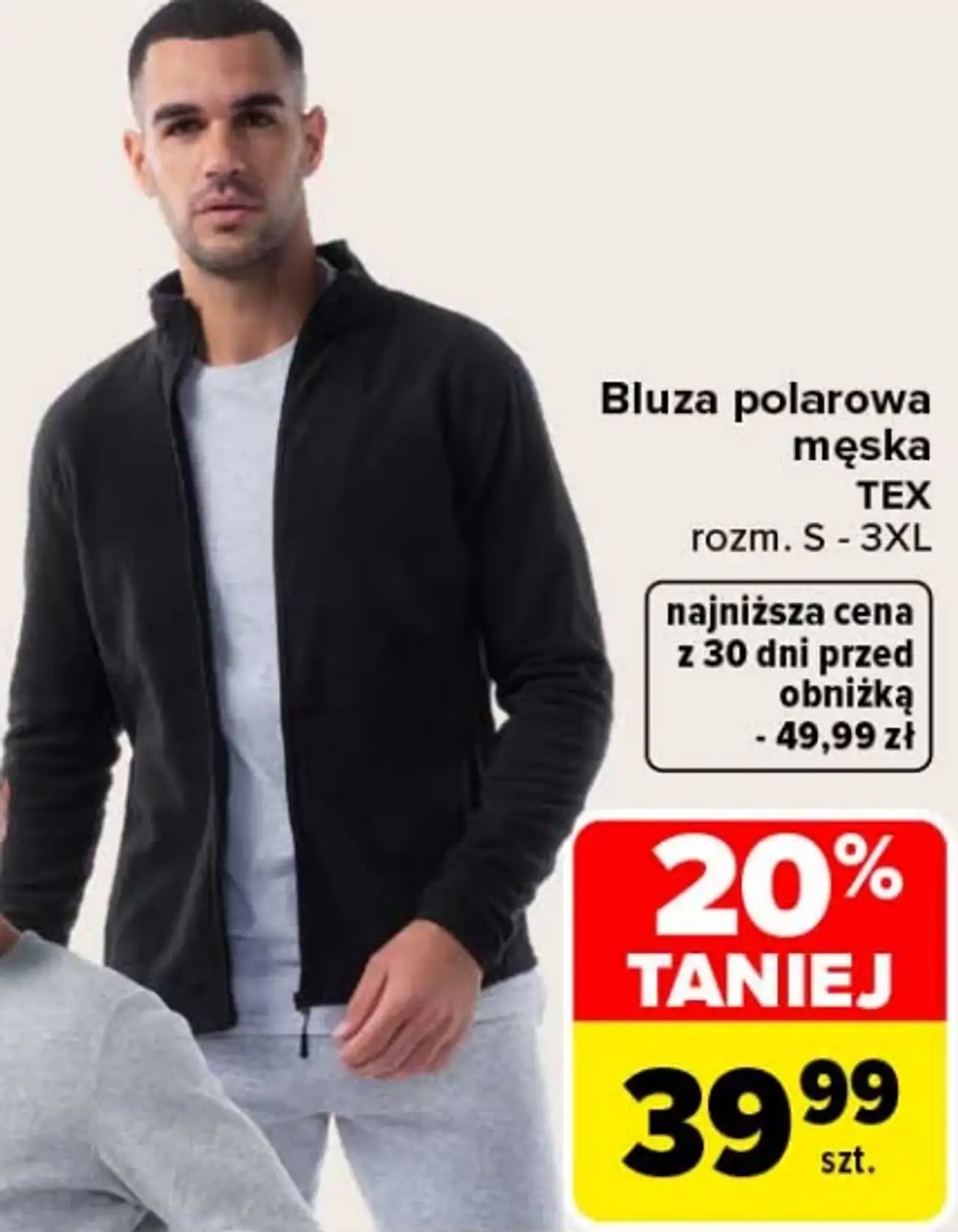 Bluza polarowa męska TEX
