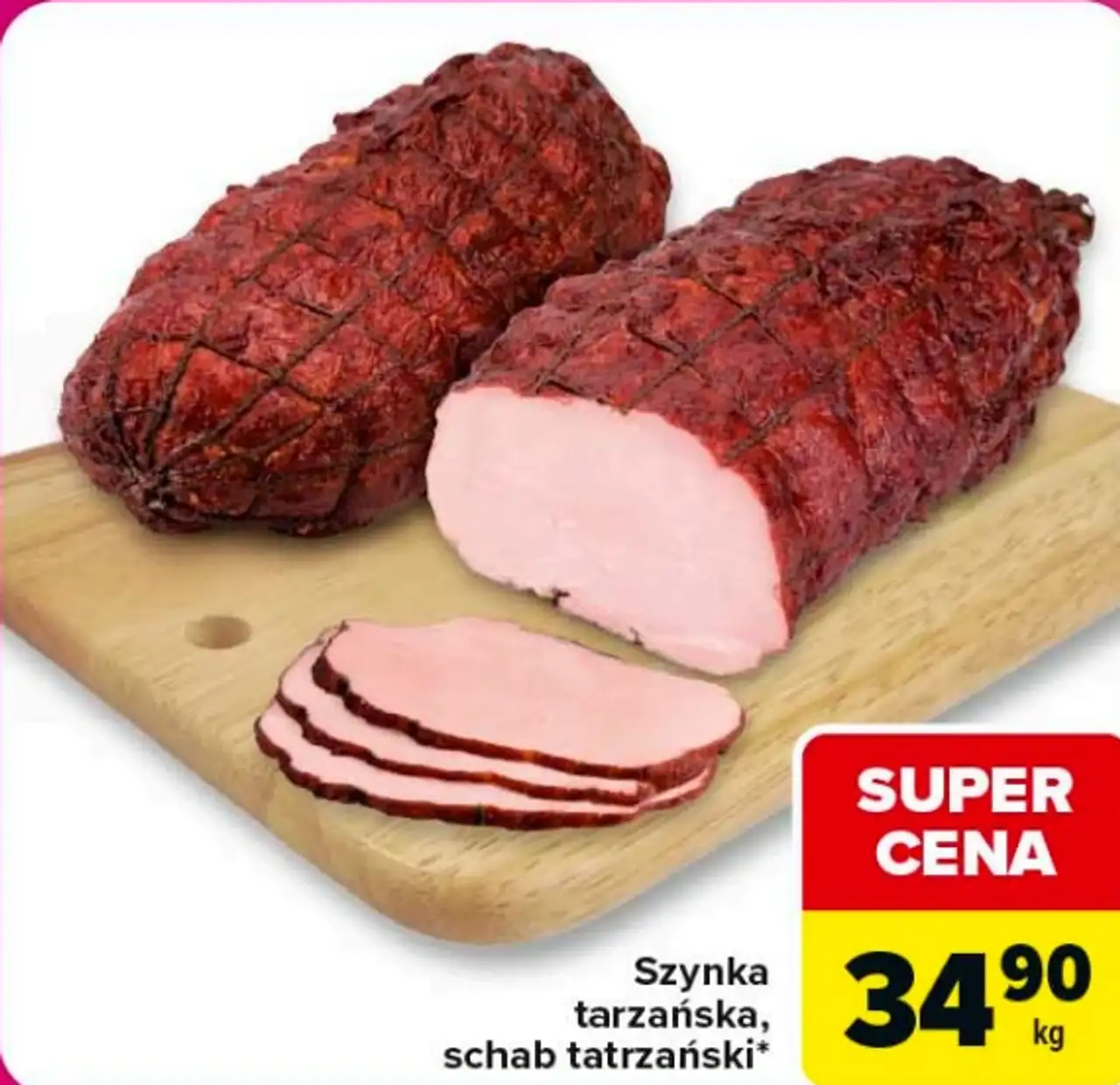 Szynka tarzańska, schab tatrzański