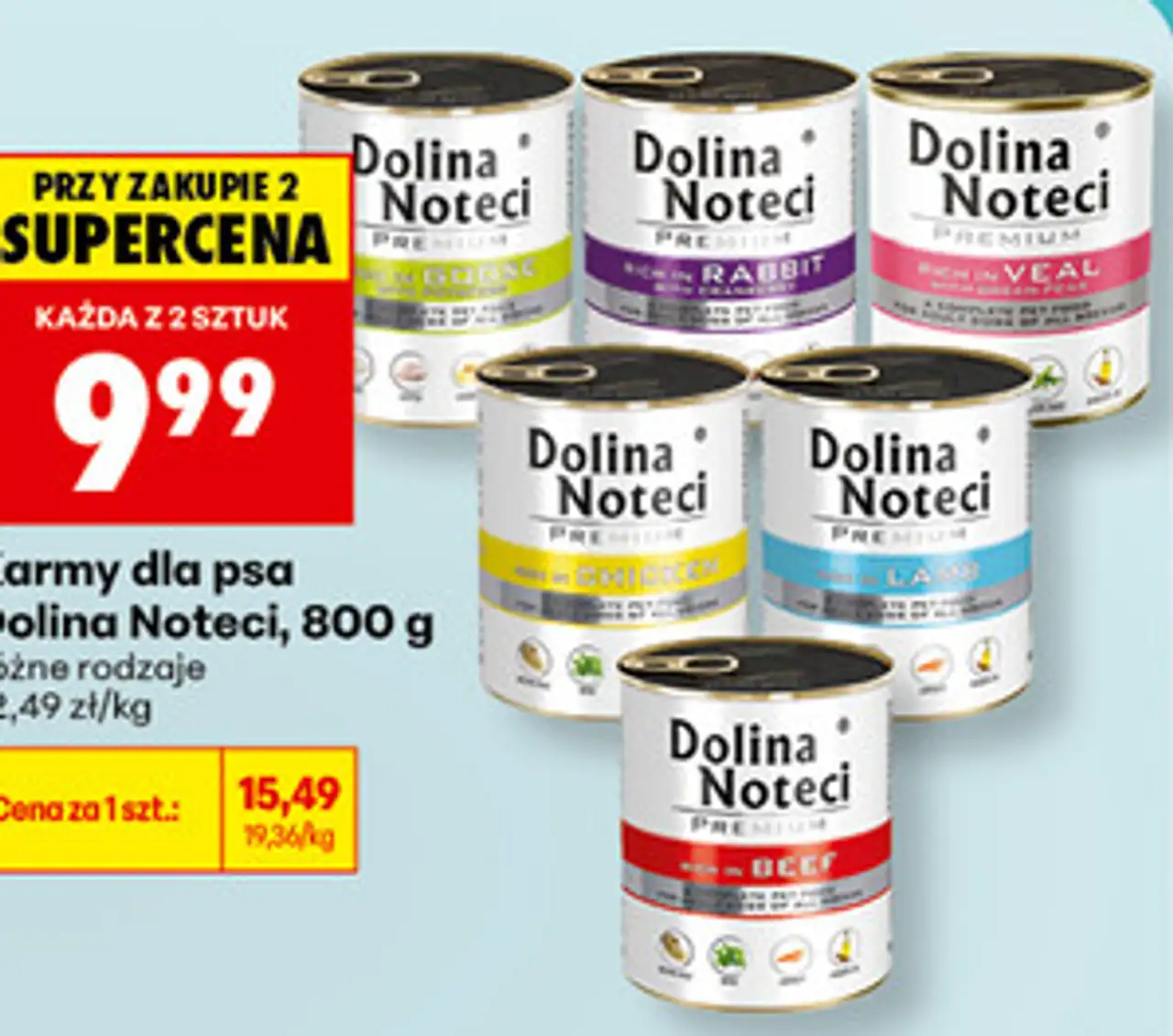Karmy dla psa Dolina Noteci Premium