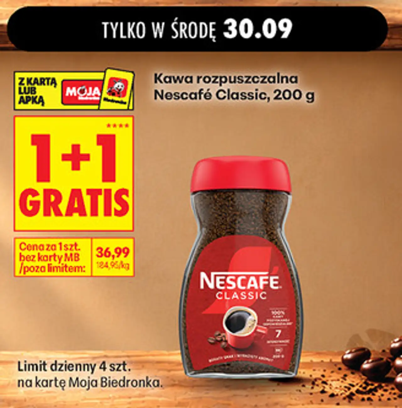 Kawa rozpuszczalna Nescafe Classic