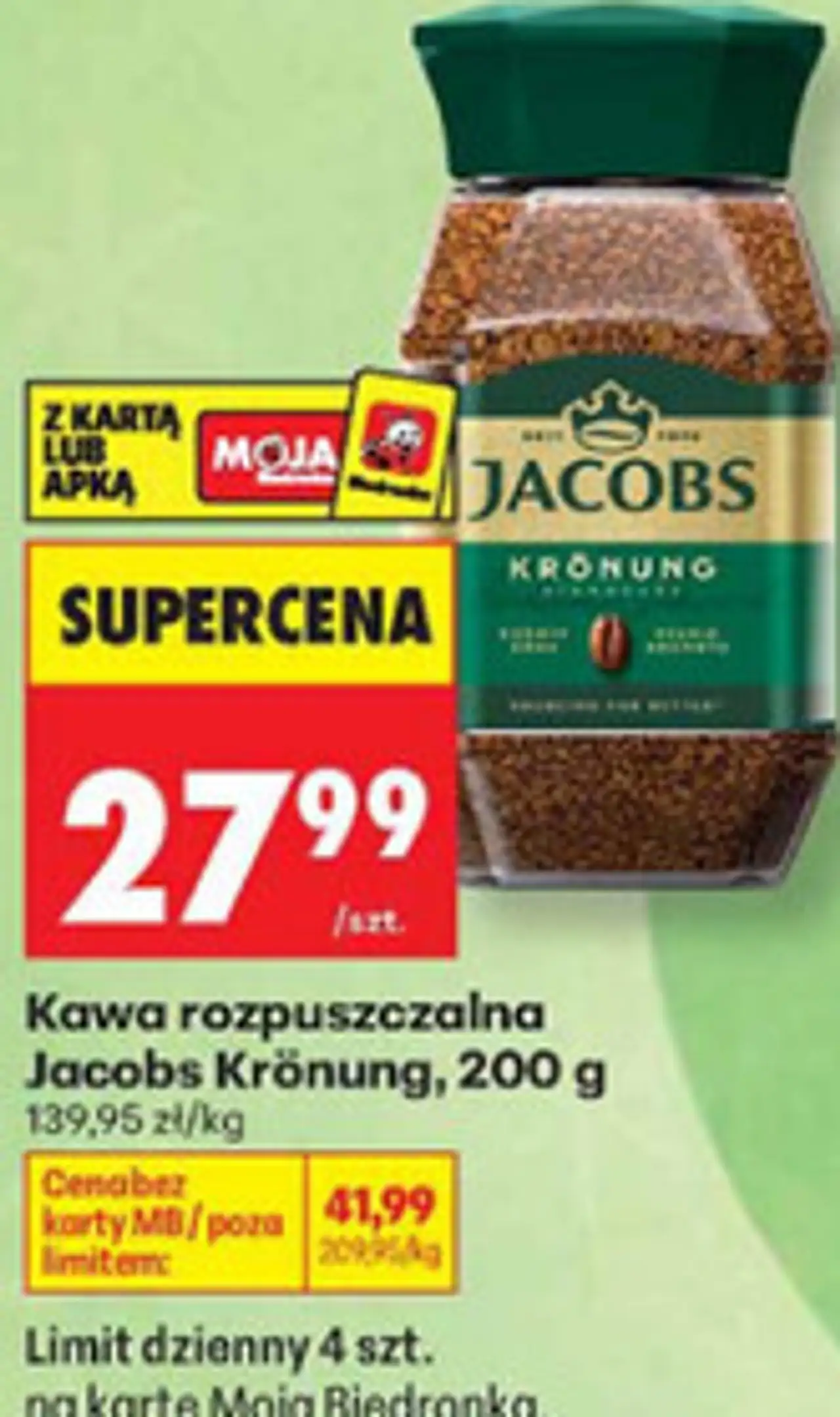 Kawa rozpuszczalna Jacobs Krönung, 200 g