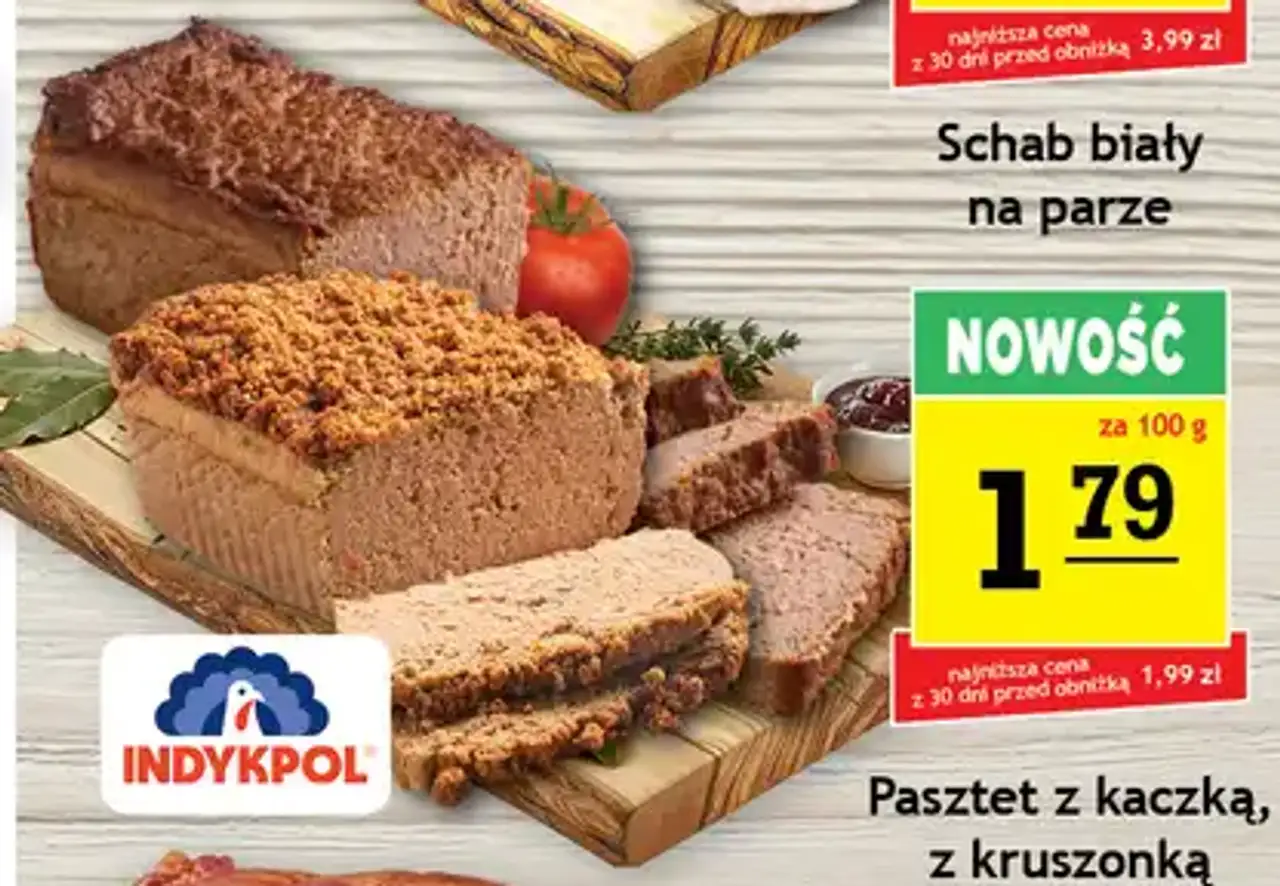 Pasztet z kaczką, z kruszonką