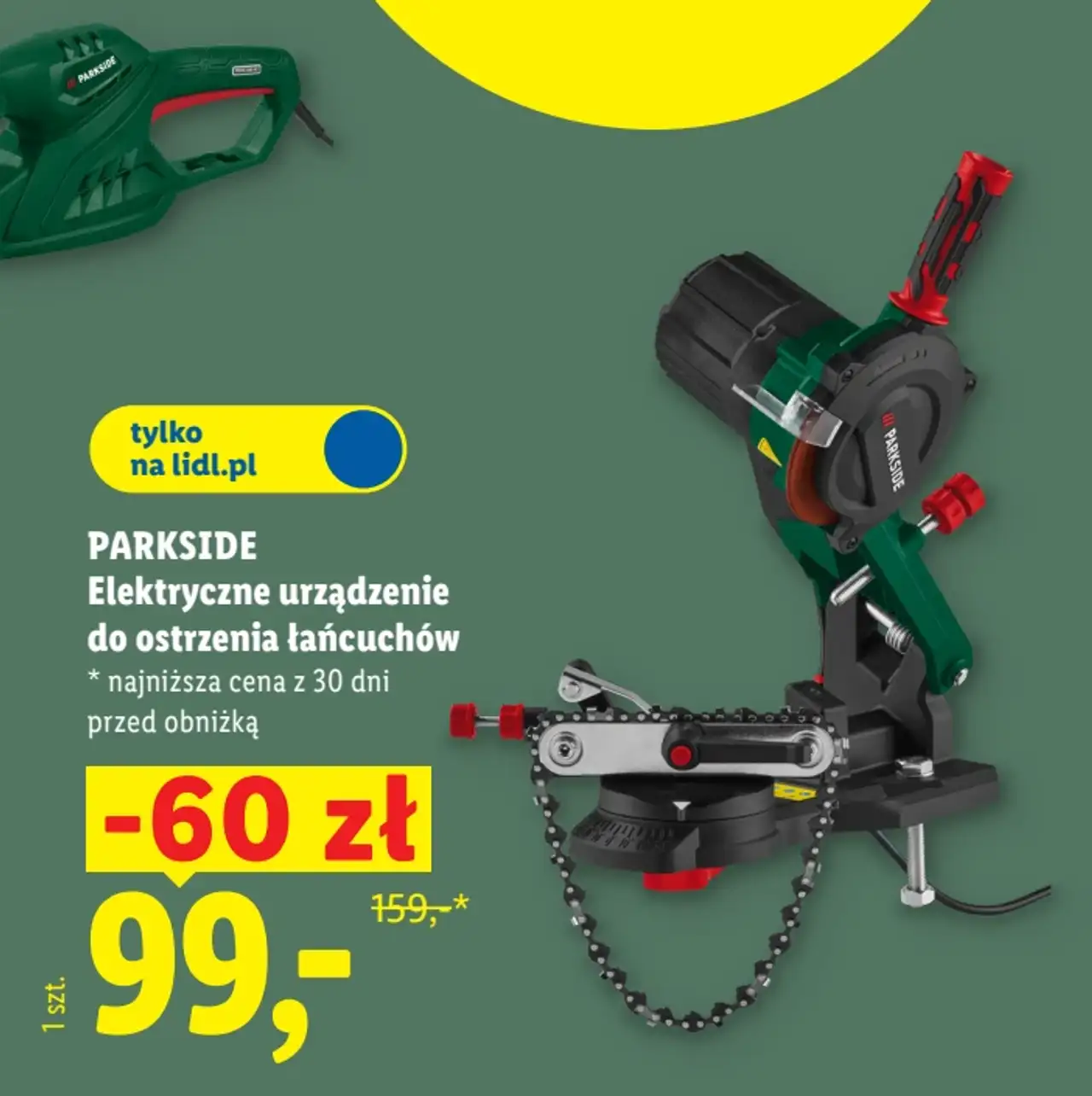 PARKSIDE Elektryczne urządzenie do ostrzenia łańcuchów