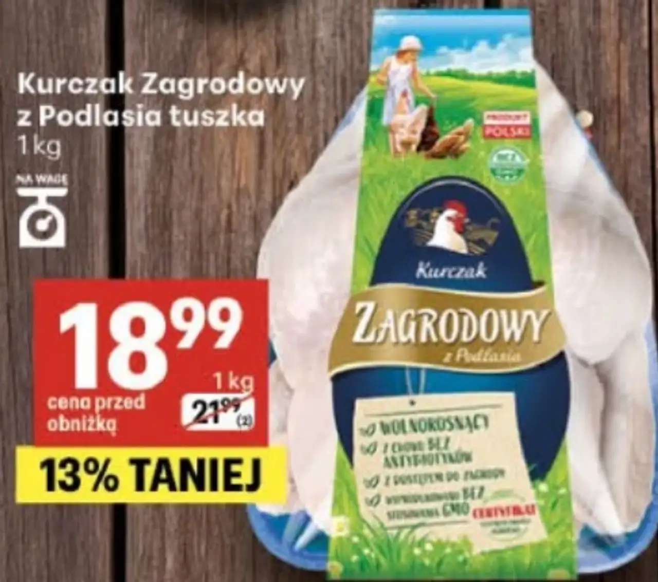 Kurczak Zagrodowy z Podlasia tuszka