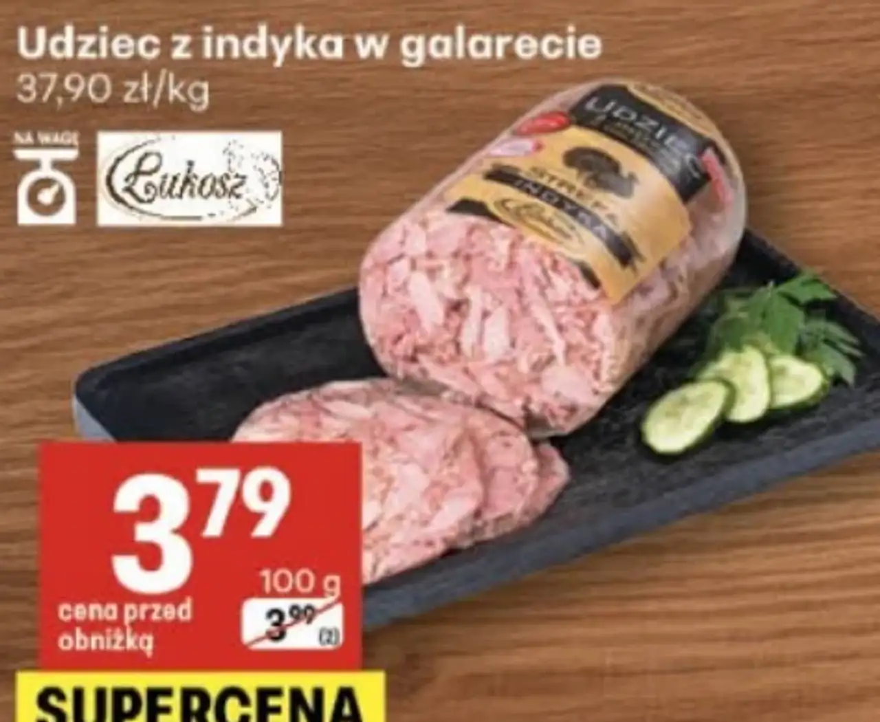 Udziec z indyka w galarecie Łukosz