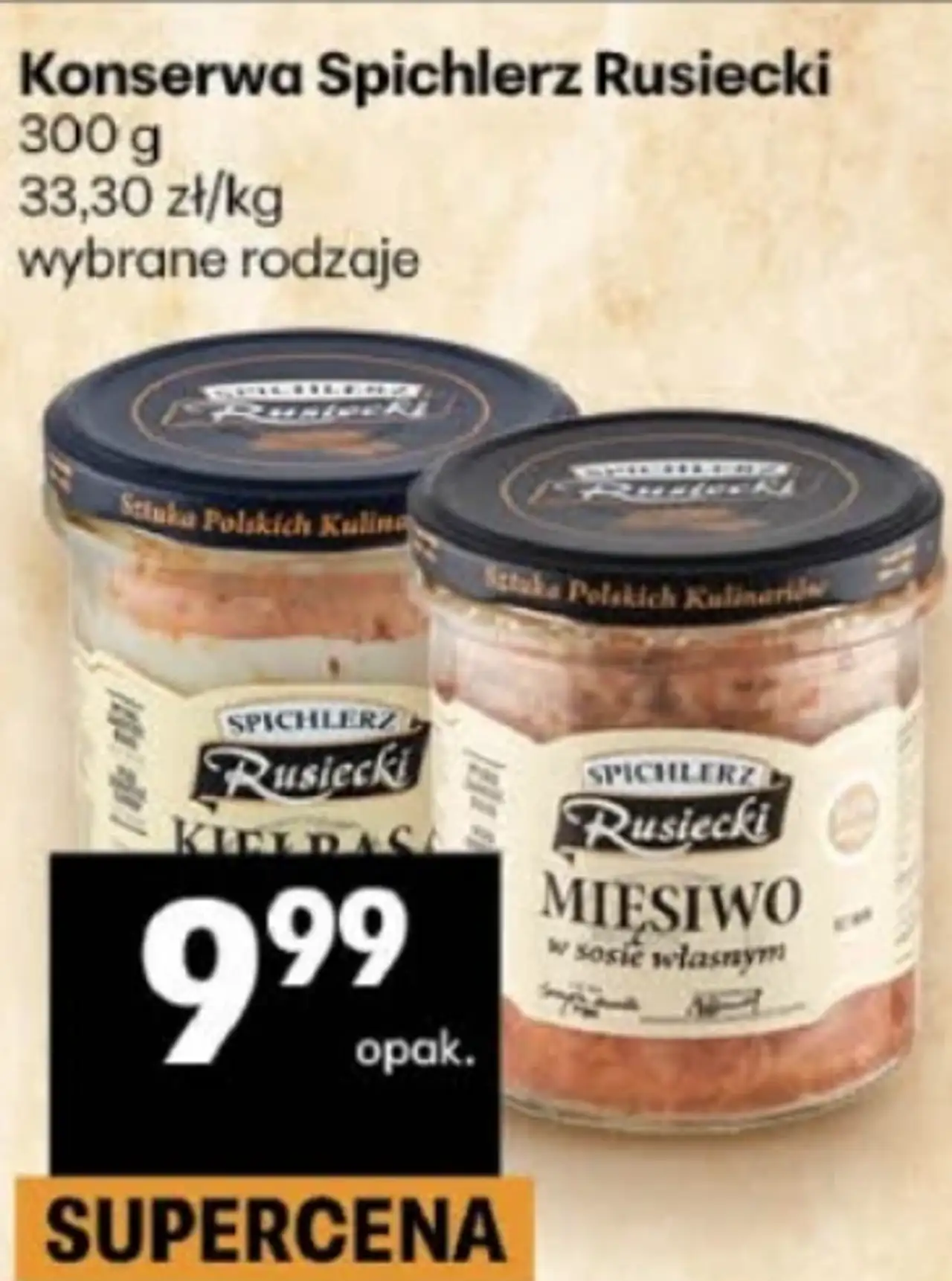 Konserwa Spichlerz Rusiecki