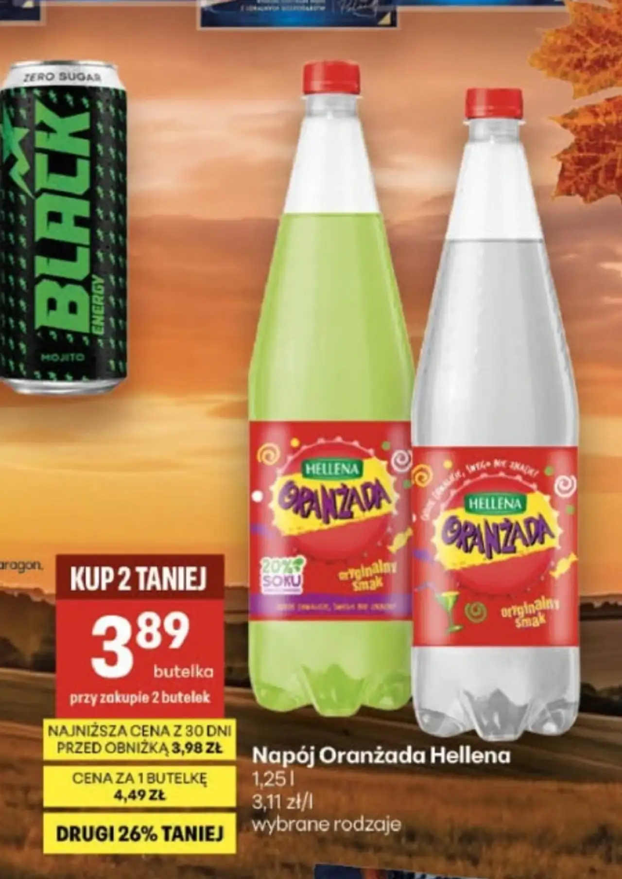 Napój Oranżada Hellena
