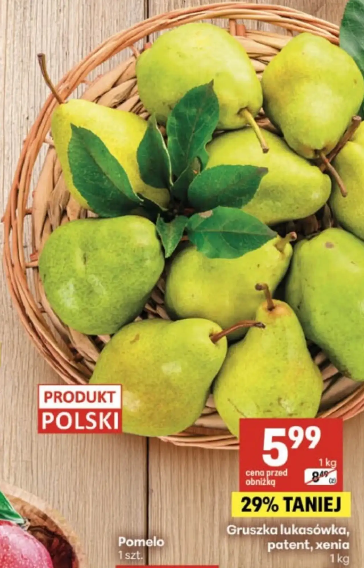 Gruszka lukasówka, patent, xenia