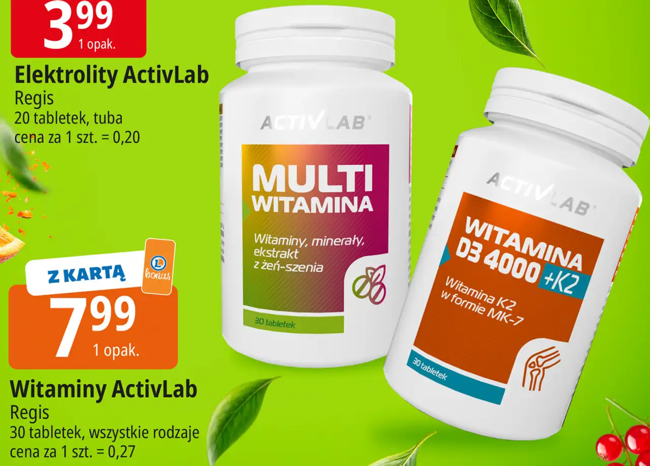 Witaminy ActivLab Regis