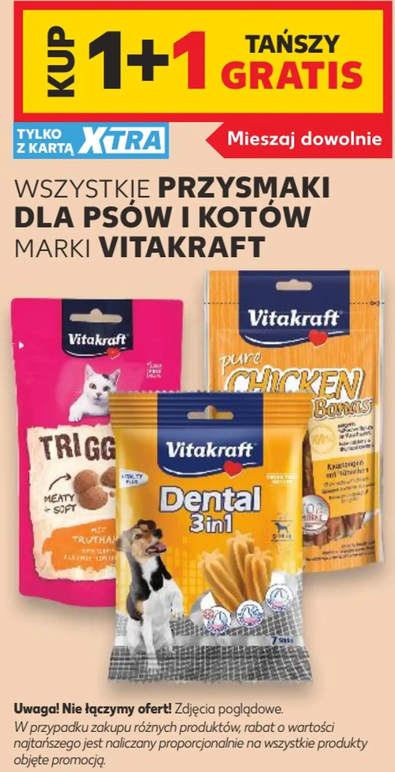 WSZYSTKIE PRZYSMAKI DLA PSÓW I KOTÓW MARKI VITAKRAFT