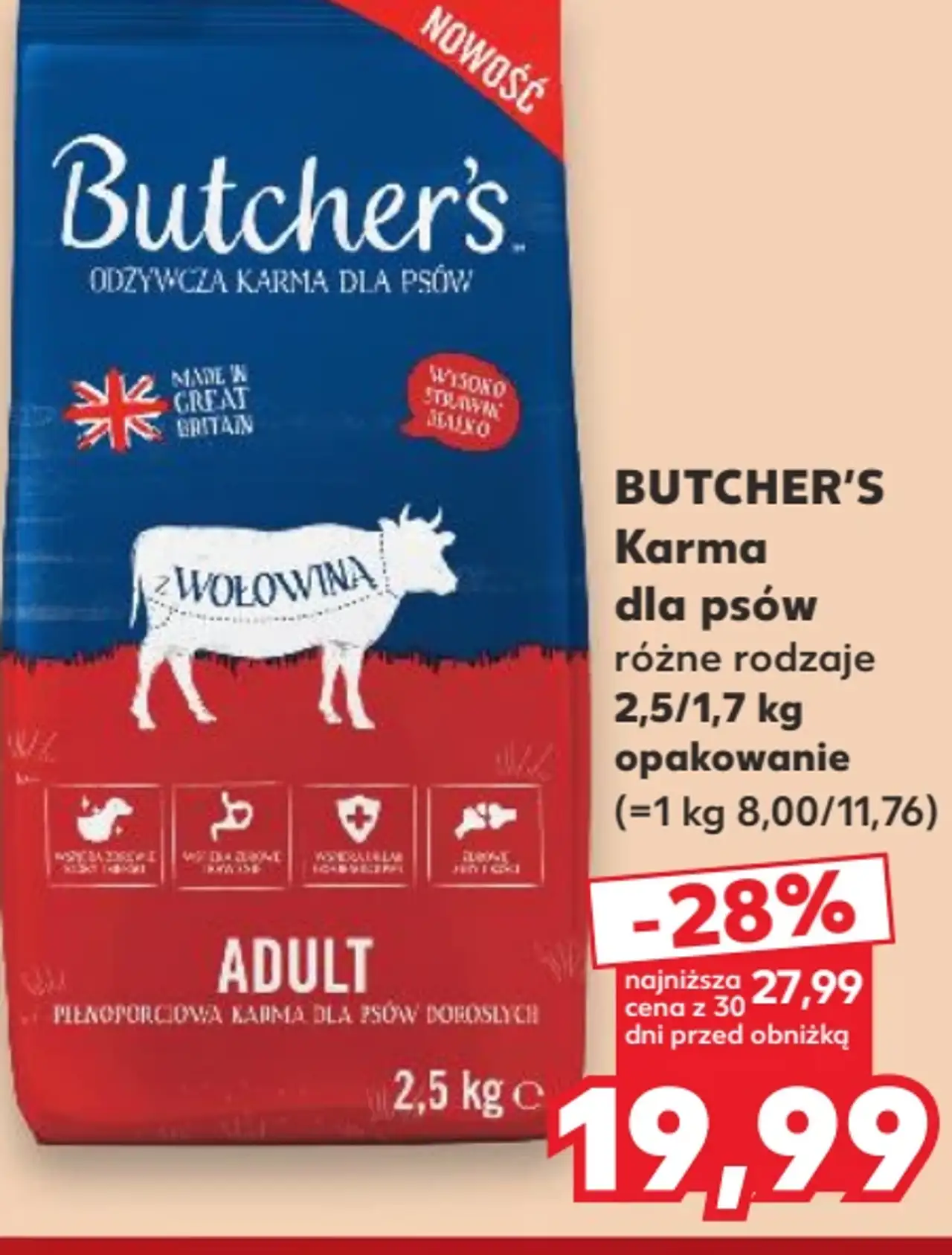 Butcher's Karma dla psów