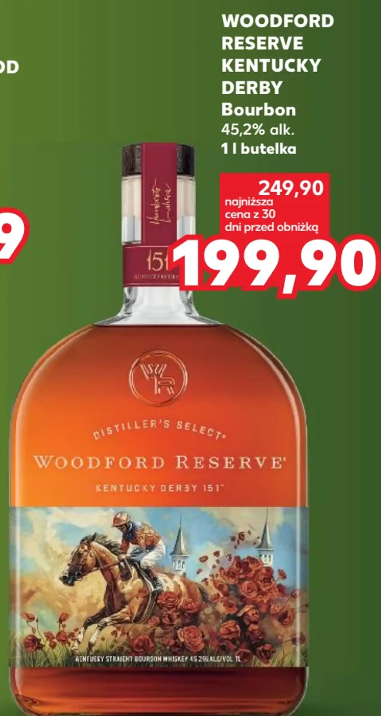 Woodford Reserve Kentucky Derby Bourbon 45,2% alk.