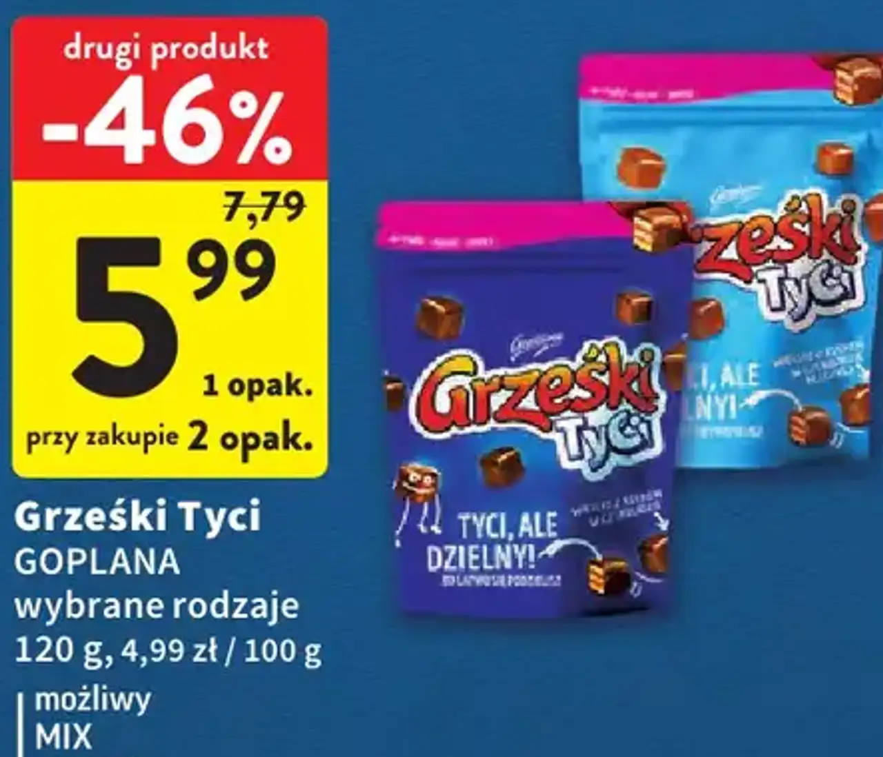 Grześki Tyci GOPLANA wybrane rodzaje