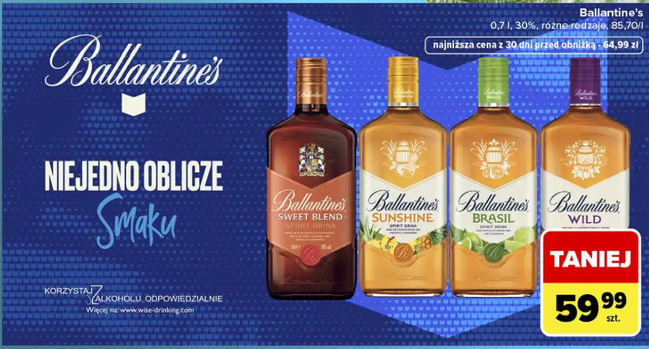 Ballantine's (Sweet Blend, Sunshine, Brasil, Wild)
