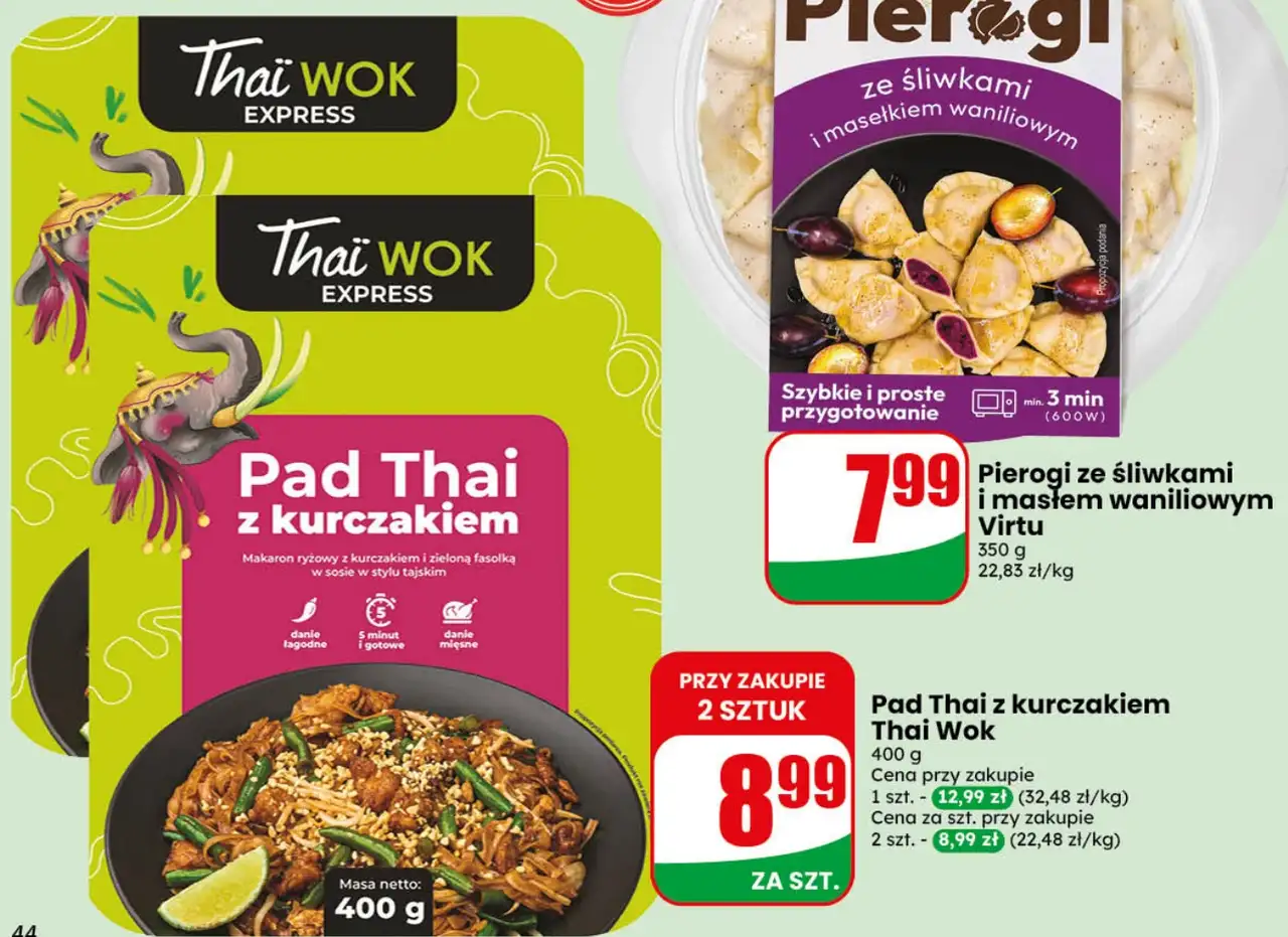 Pad Thai z kurczakiem Thai Wok