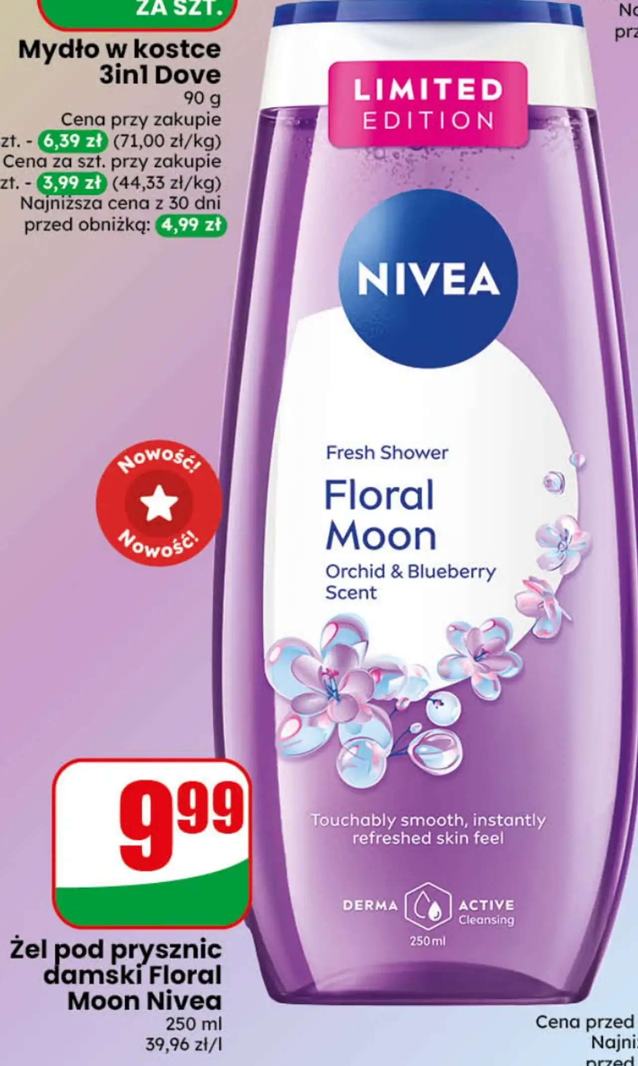 Żel pod prysznic damski Floral Moon Nivea