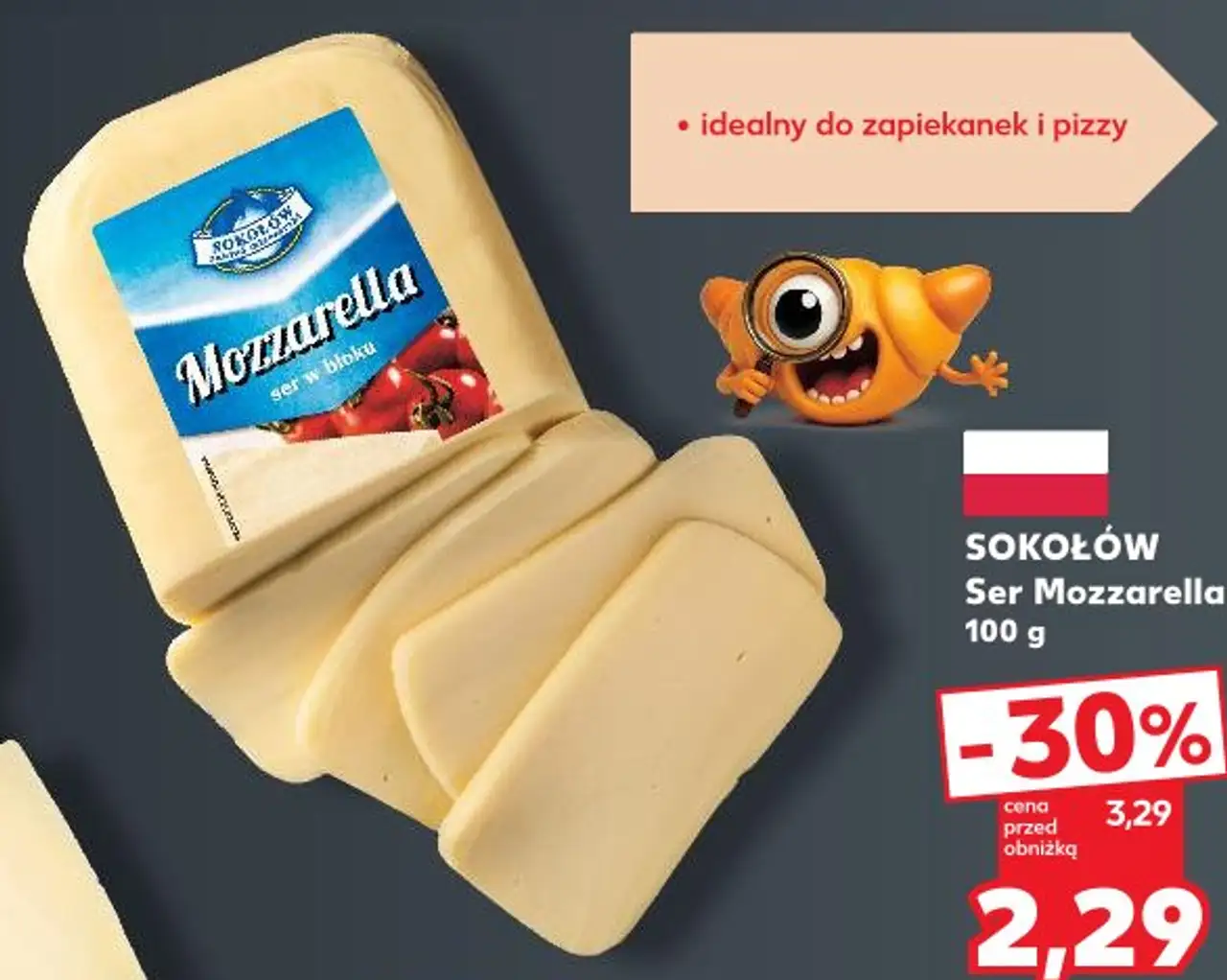 SOKOŁÓW Ser Mozzarella