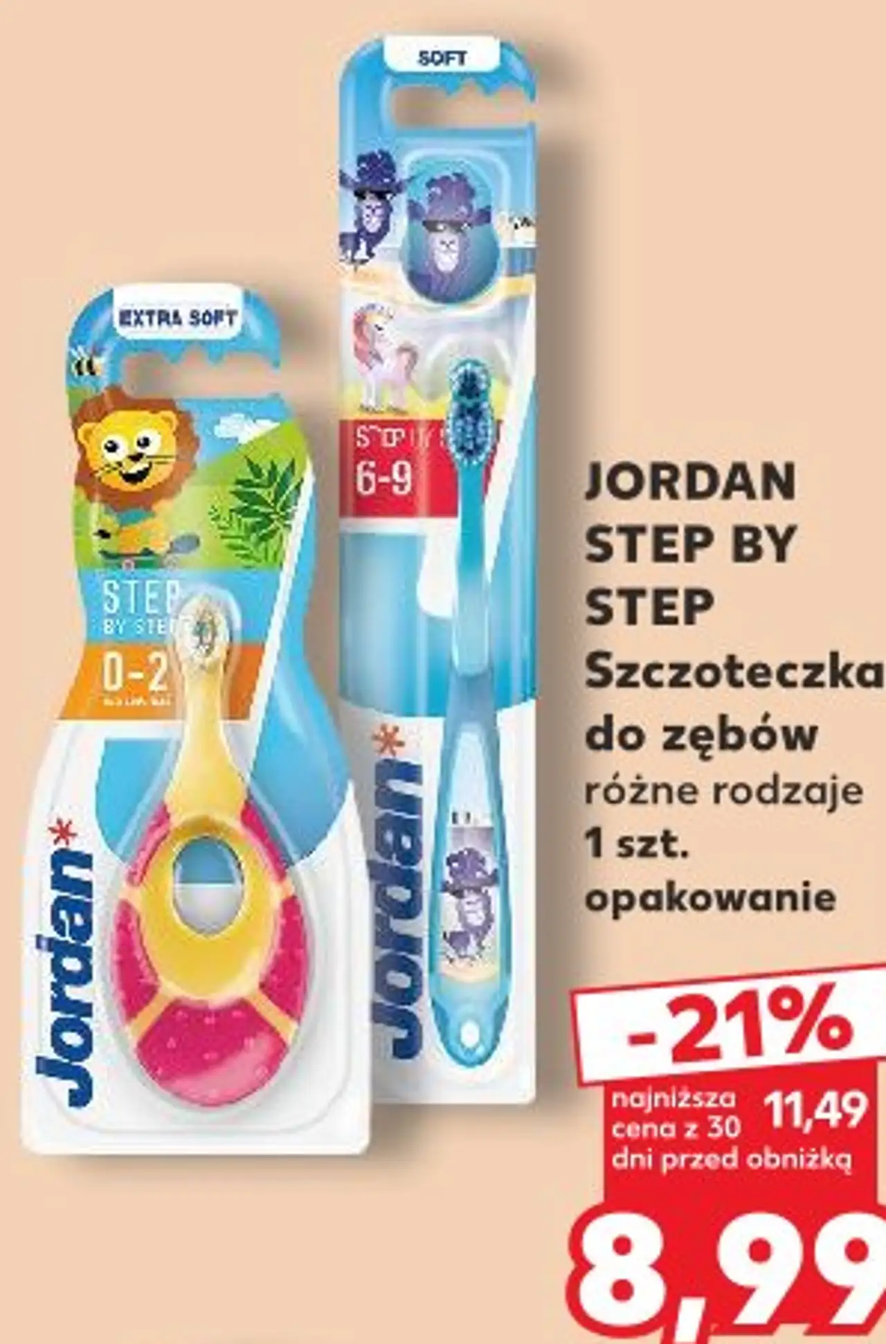 Jordan Step by Step Szczoteczka do zębów