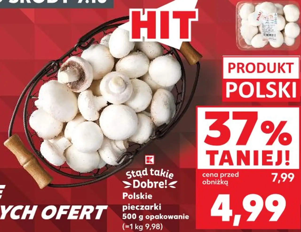 Stąd takie Dobre! Polskie pieczarki