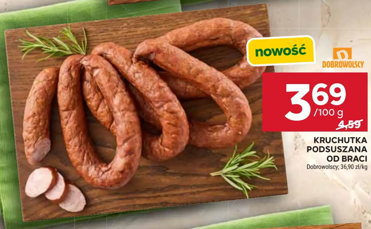 Kruchutka podsuszana od Braci Dobrowolscy