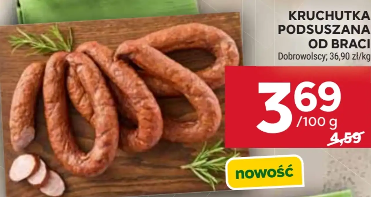 KRUCHUTKA PODSUSZANA OD BRACI