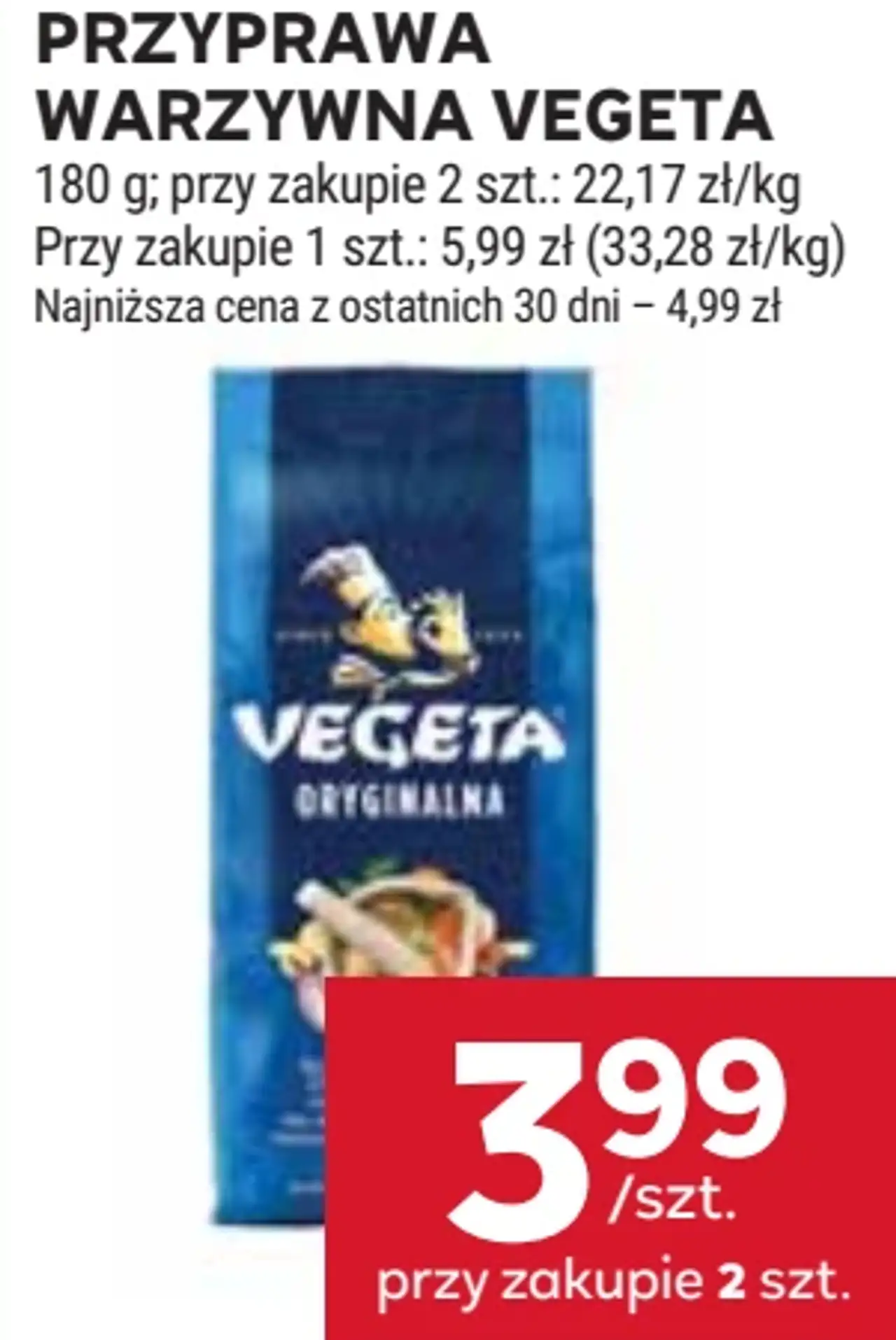 Przyprawa warzywna Vegeta