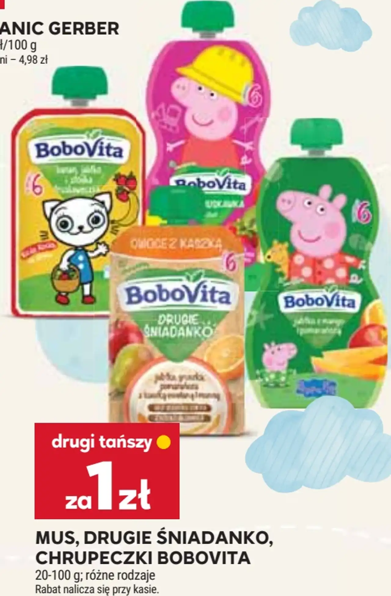 Mus, drugie śniadanko, chrupeczki BoboVita