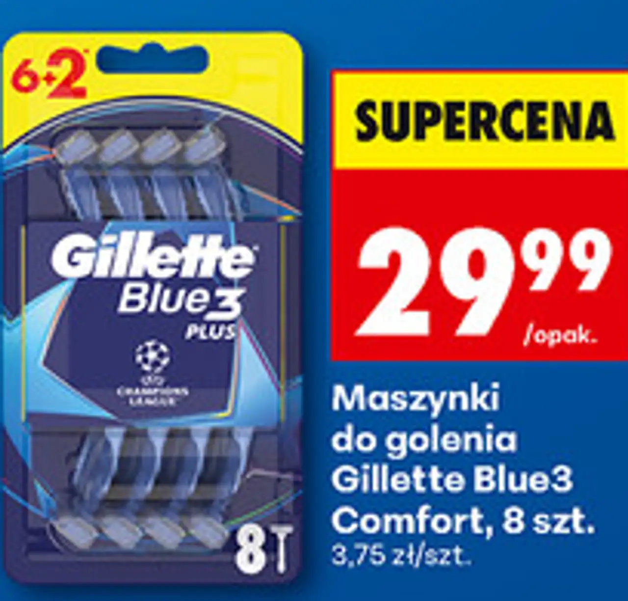 Maszynki do golenia Gillette Blue3 Comfort