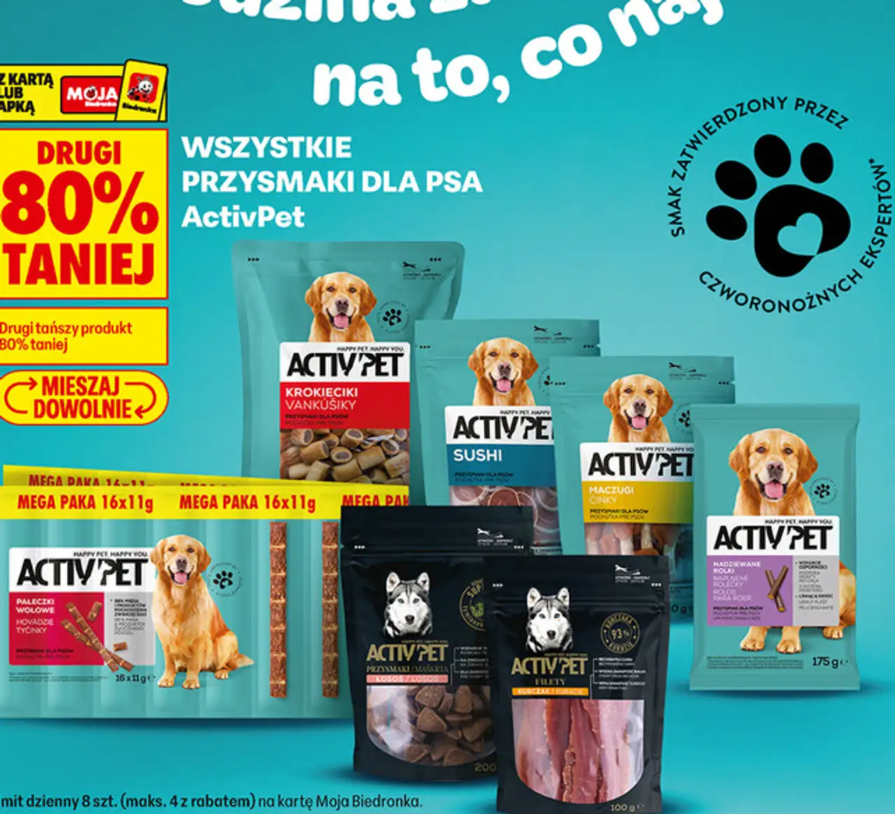 Wszystkie przysmaki dla psa ActivPet