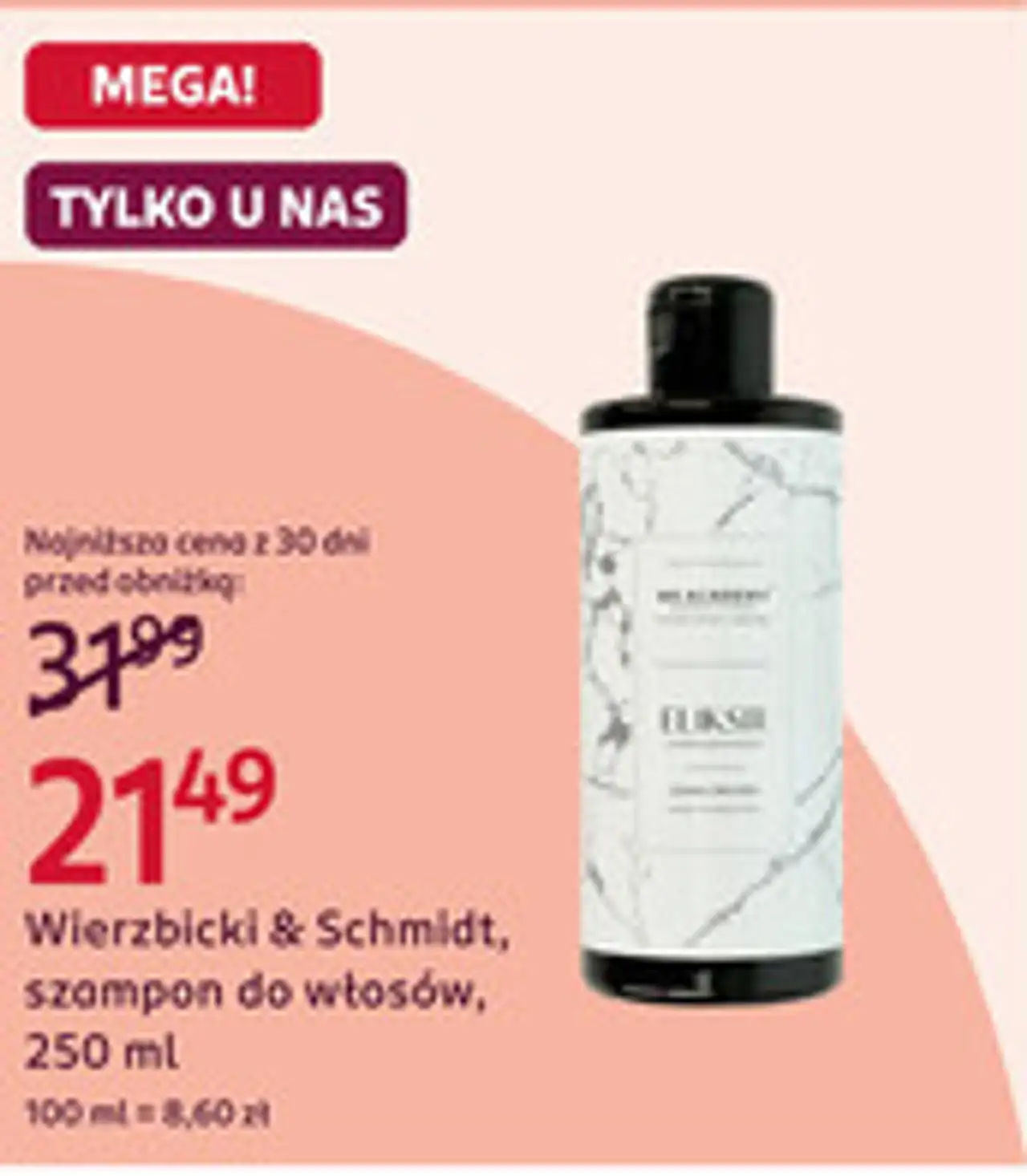 Wierzbicki & Schmidt, szampon do włosów, 250 ml
