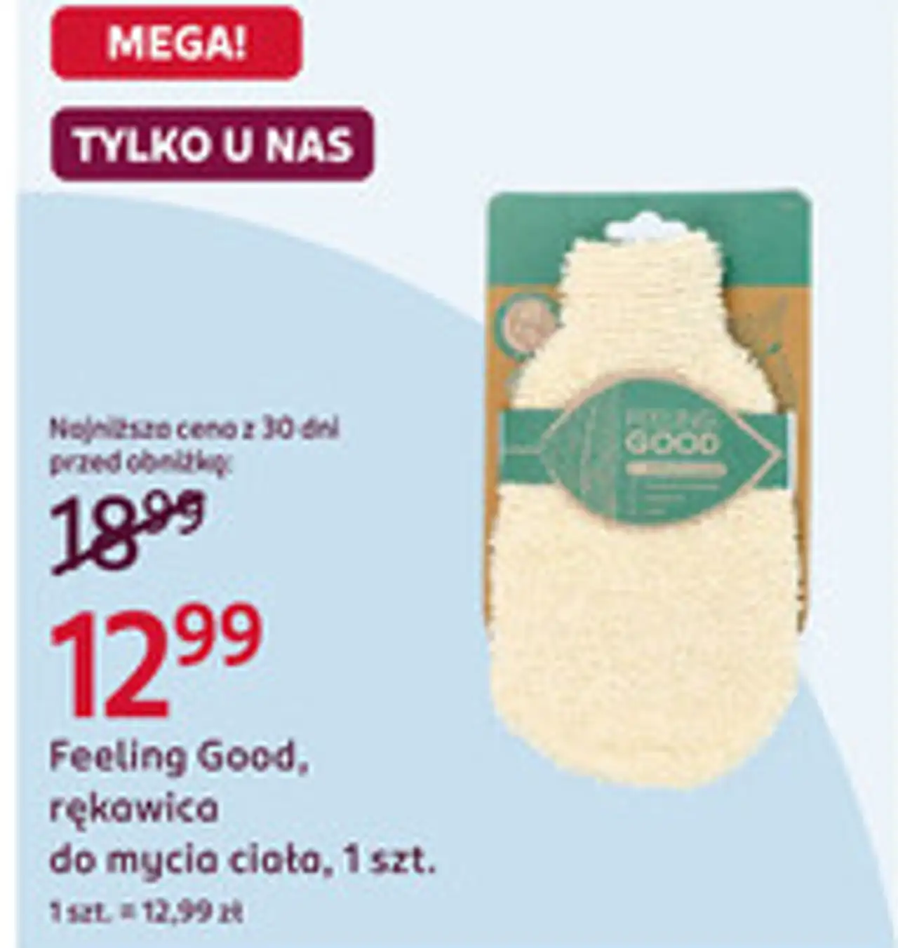 Feeling Good, rękawica do mycia ciała