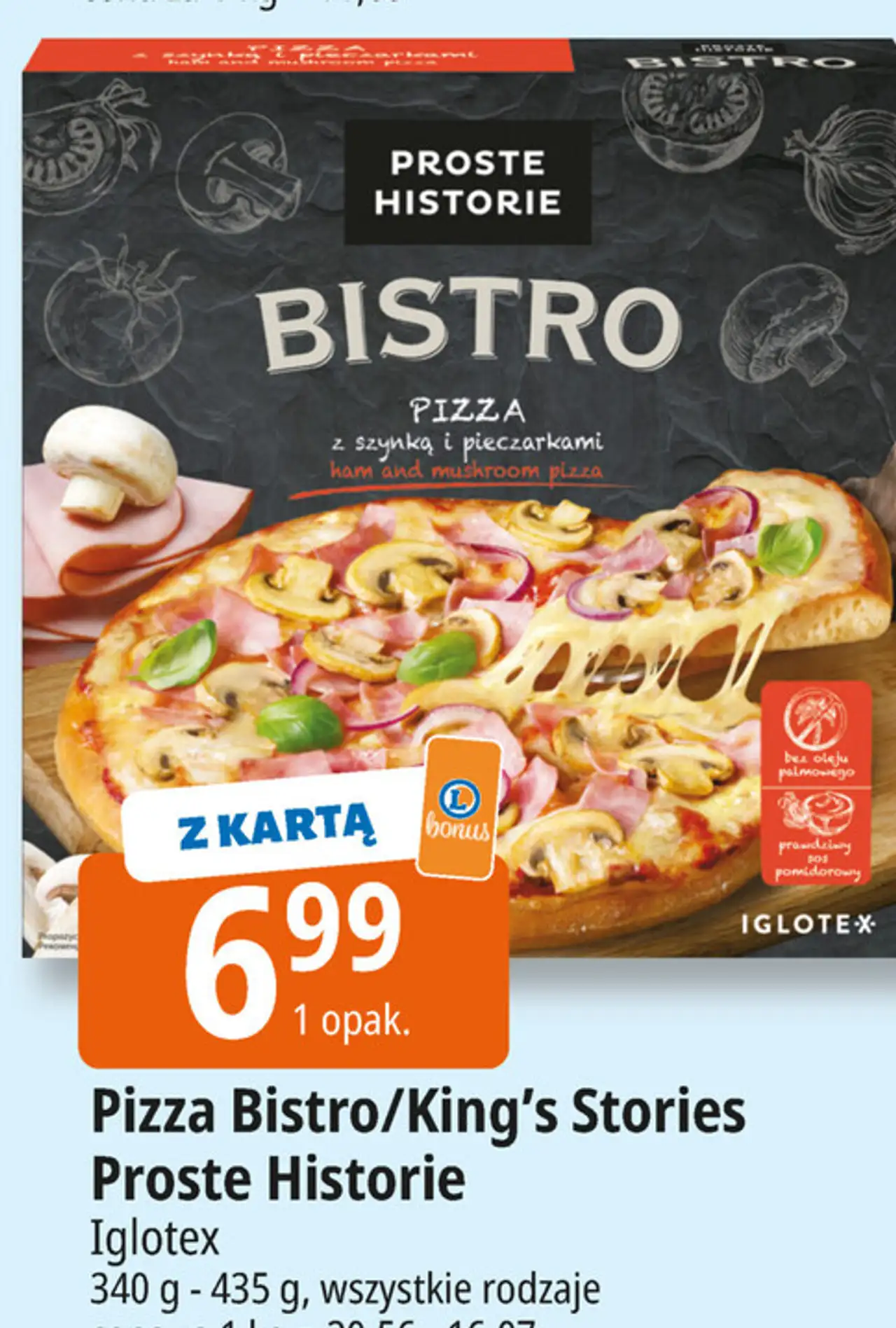 Pizza Bistro/King's Stories Proste Historie Iglotex