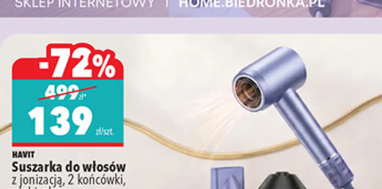 HAVIT Suszarka do włosów z jonizacją