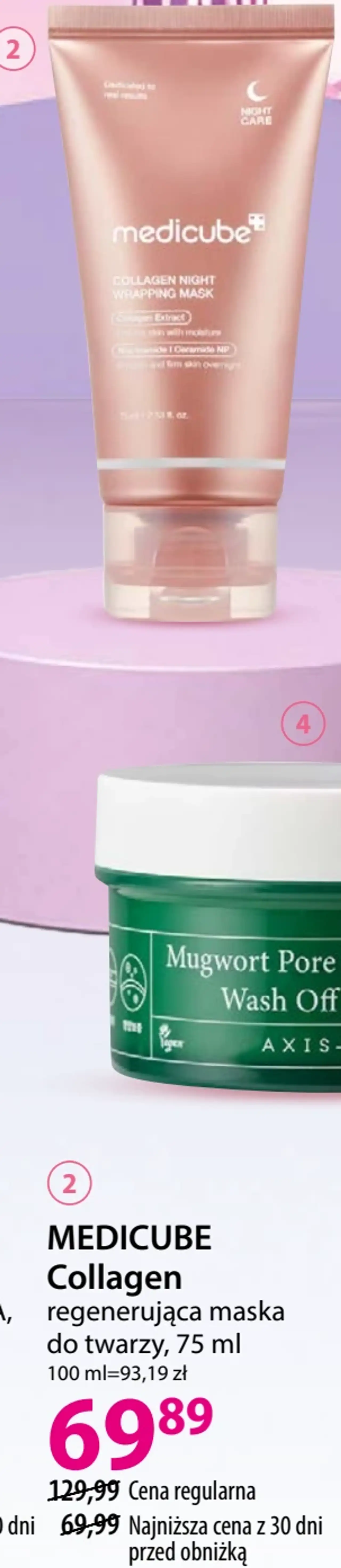 MEDICUBE Collagen regenerująca maska do twarzy