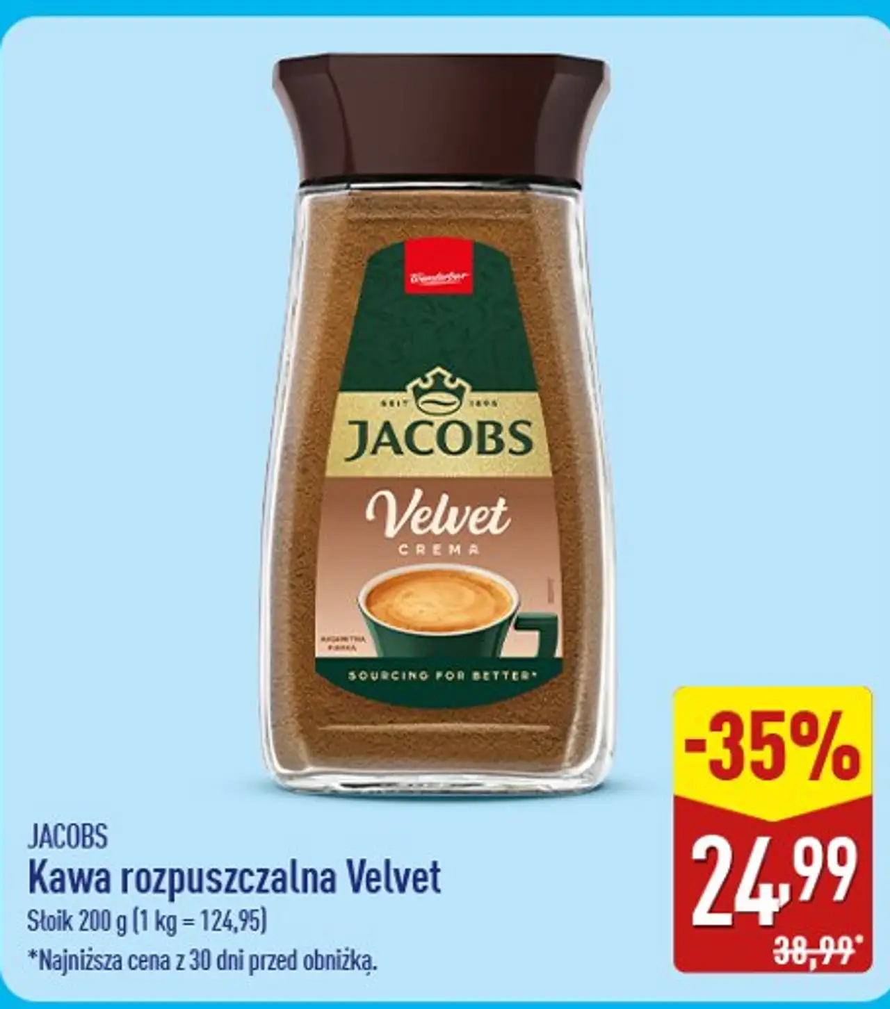 Jacobs Kawa rozpuszczalna Velvet