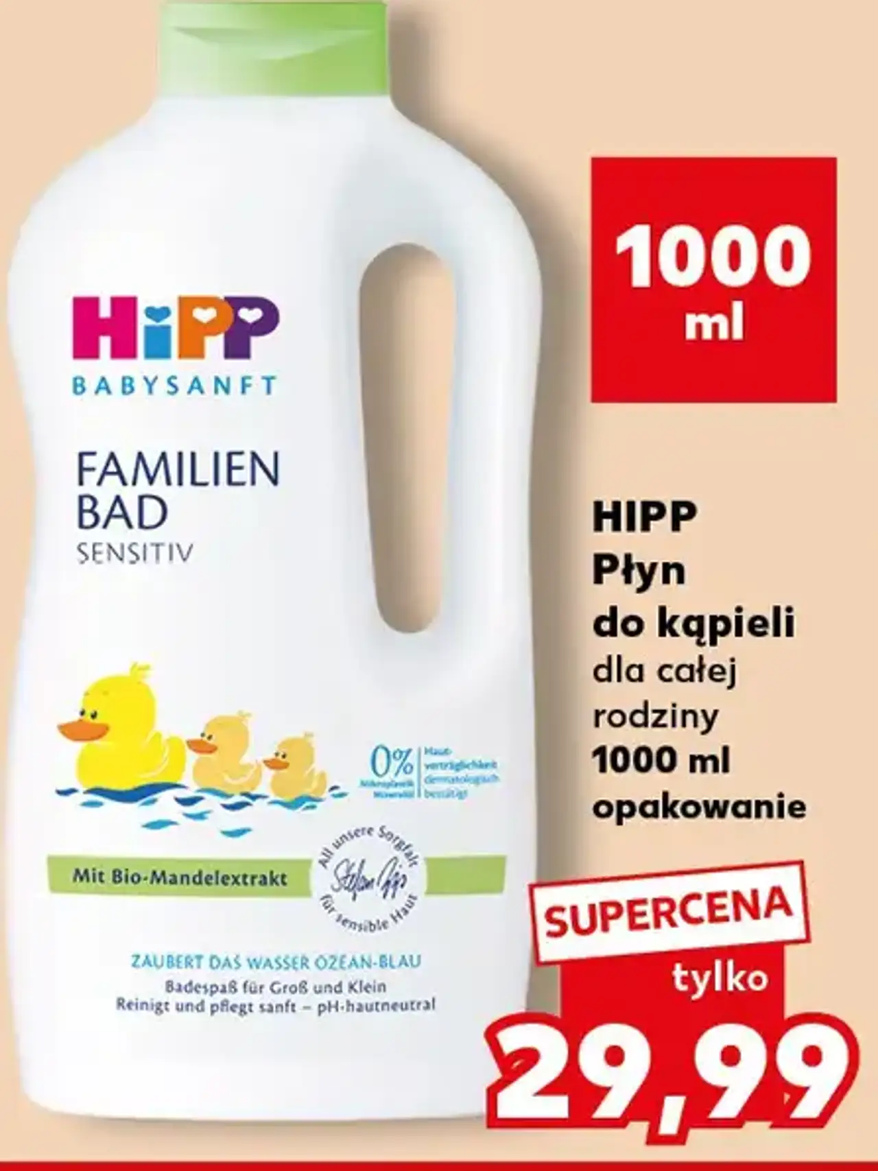 HiPP Babysanft Familientad Sensitiv Płyn do kąpieli dla całej rodziny