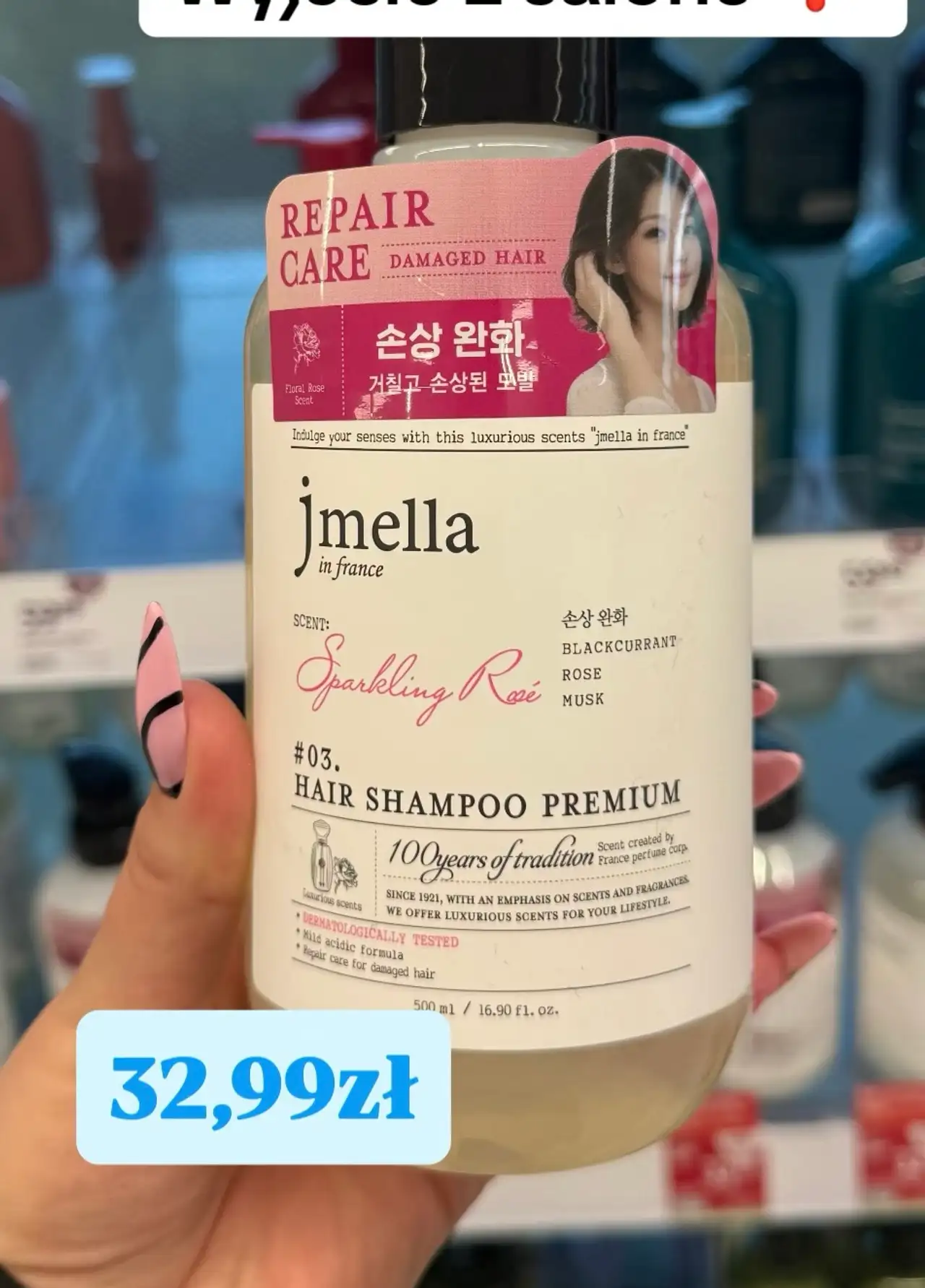 Jmella Hair Shampoo Premium Sparkling Rosé #03
