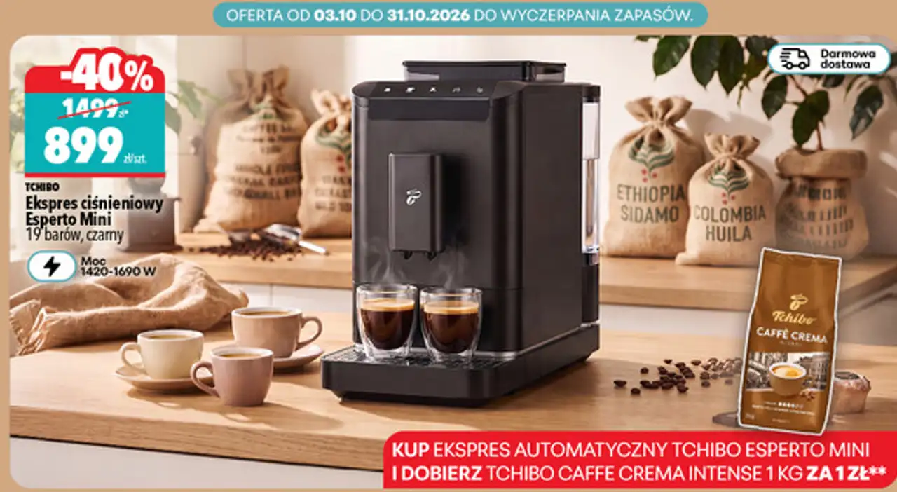 Tchibo Ekspres ciśnieniowy Esperto Mini