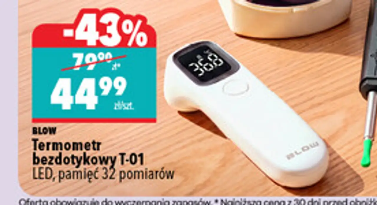 BLOW Termometr bezdotykowy T-01