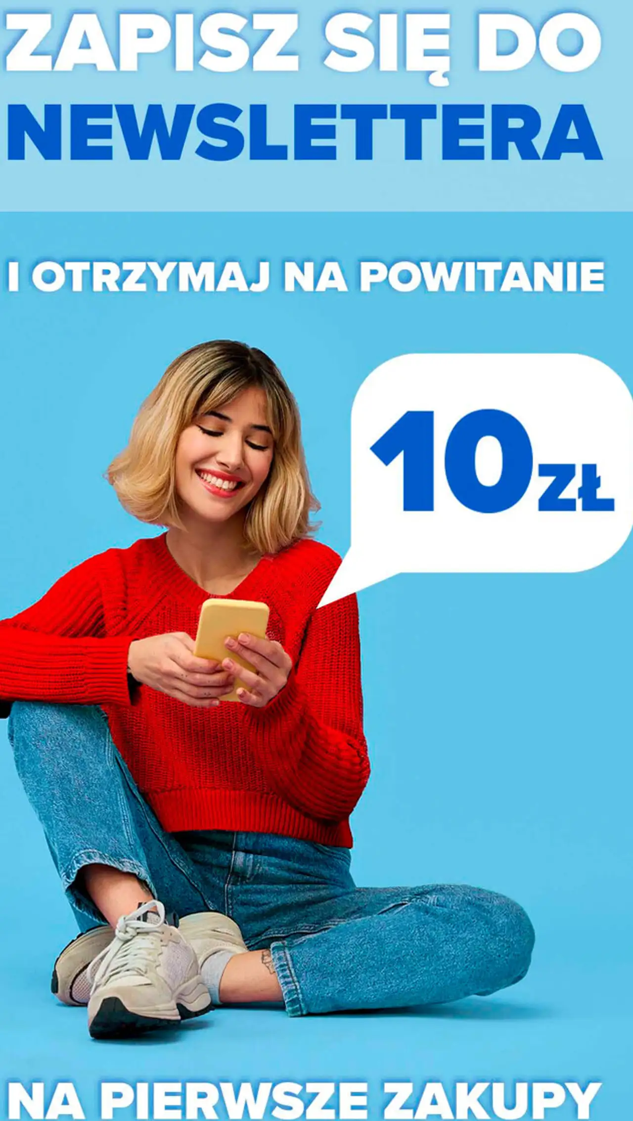 Rabat 10 zł na pierwsze zakupy online przy zapisie do newslettera Carrefour