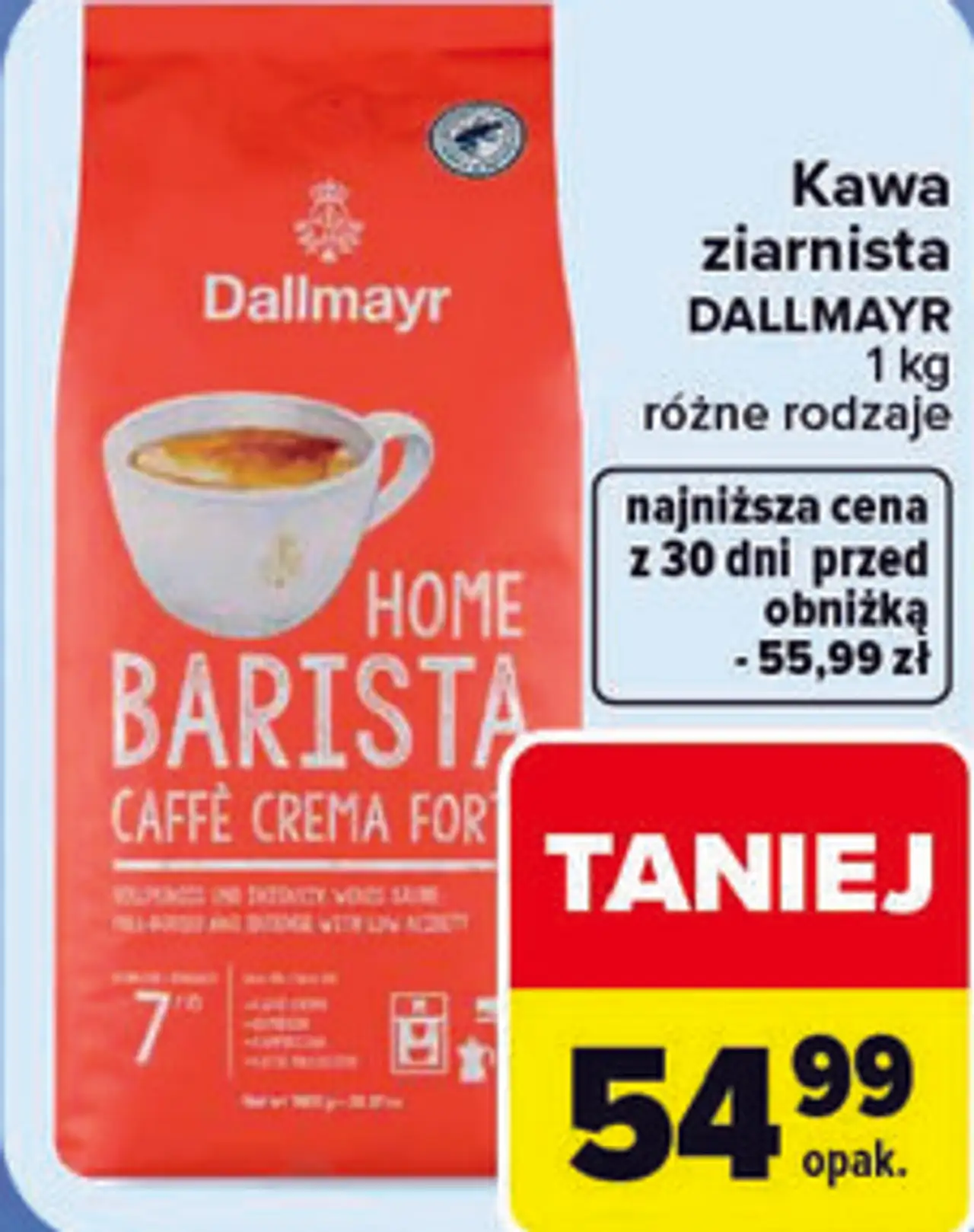 Kawa ziarnista Dallmayr